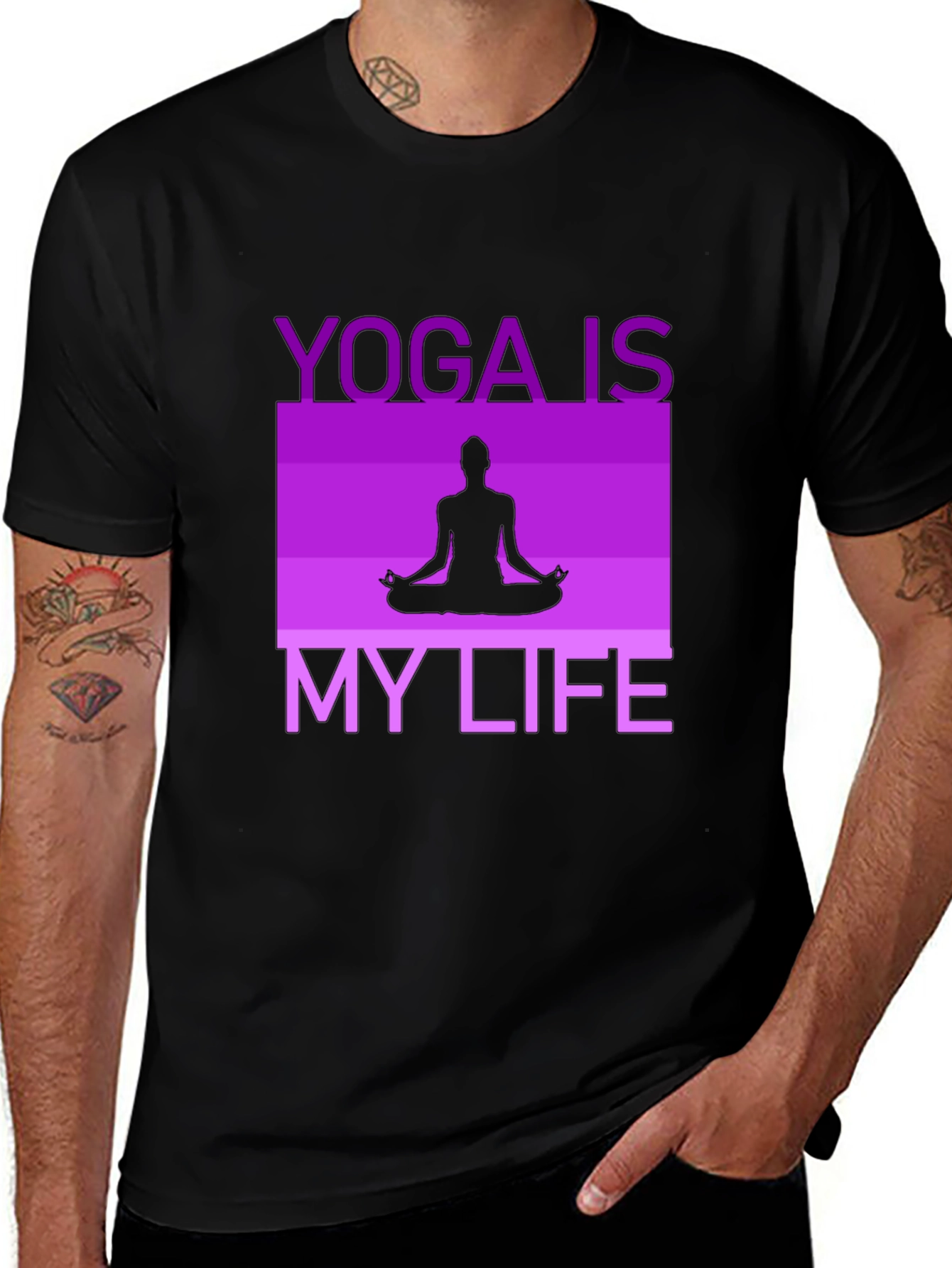 Yoga Is My Life Graphic Tee