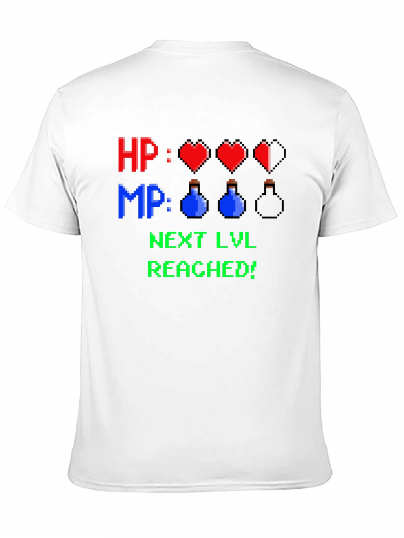 Level Up T-Shirt - HP MP Gamer Tee