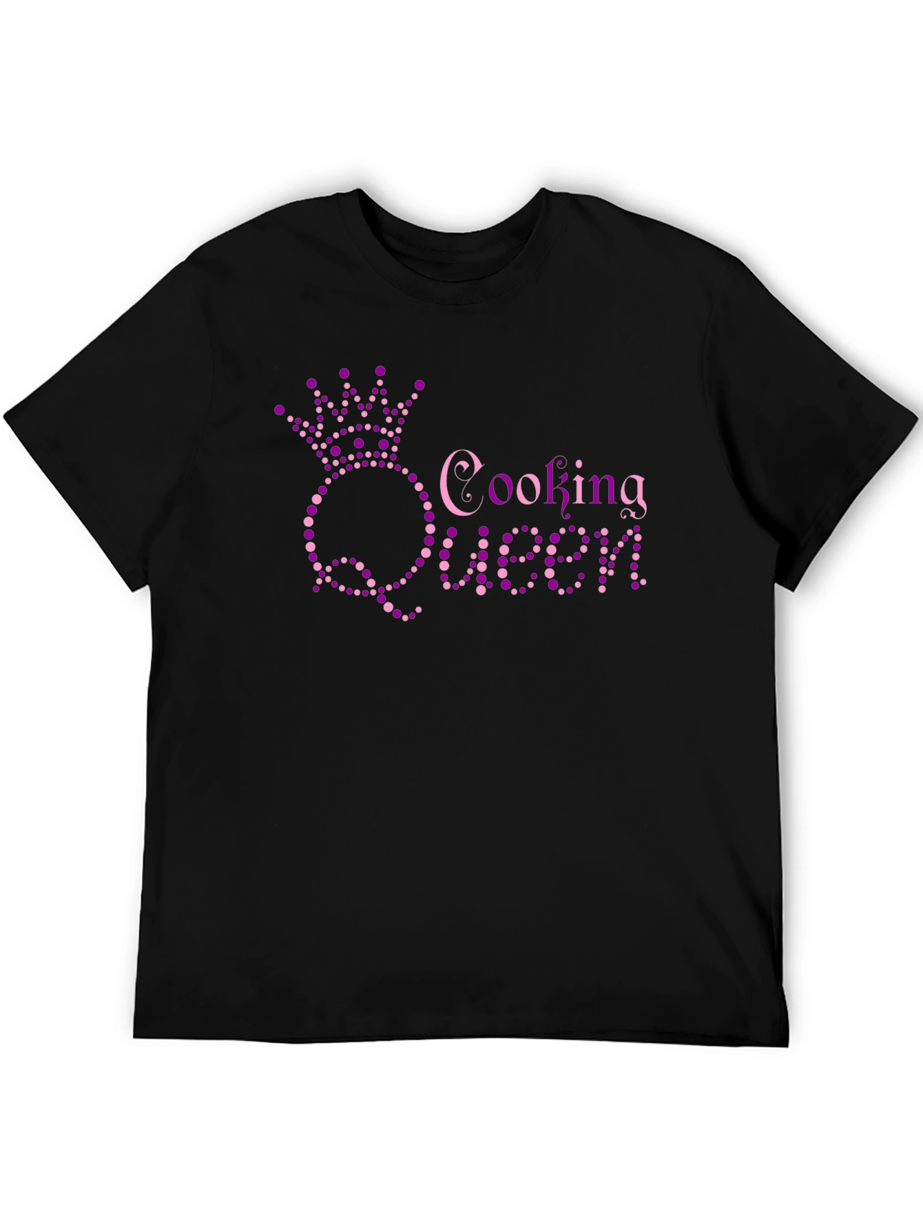 Cooking Queen T-Shirt - Stylish Chef Apparel