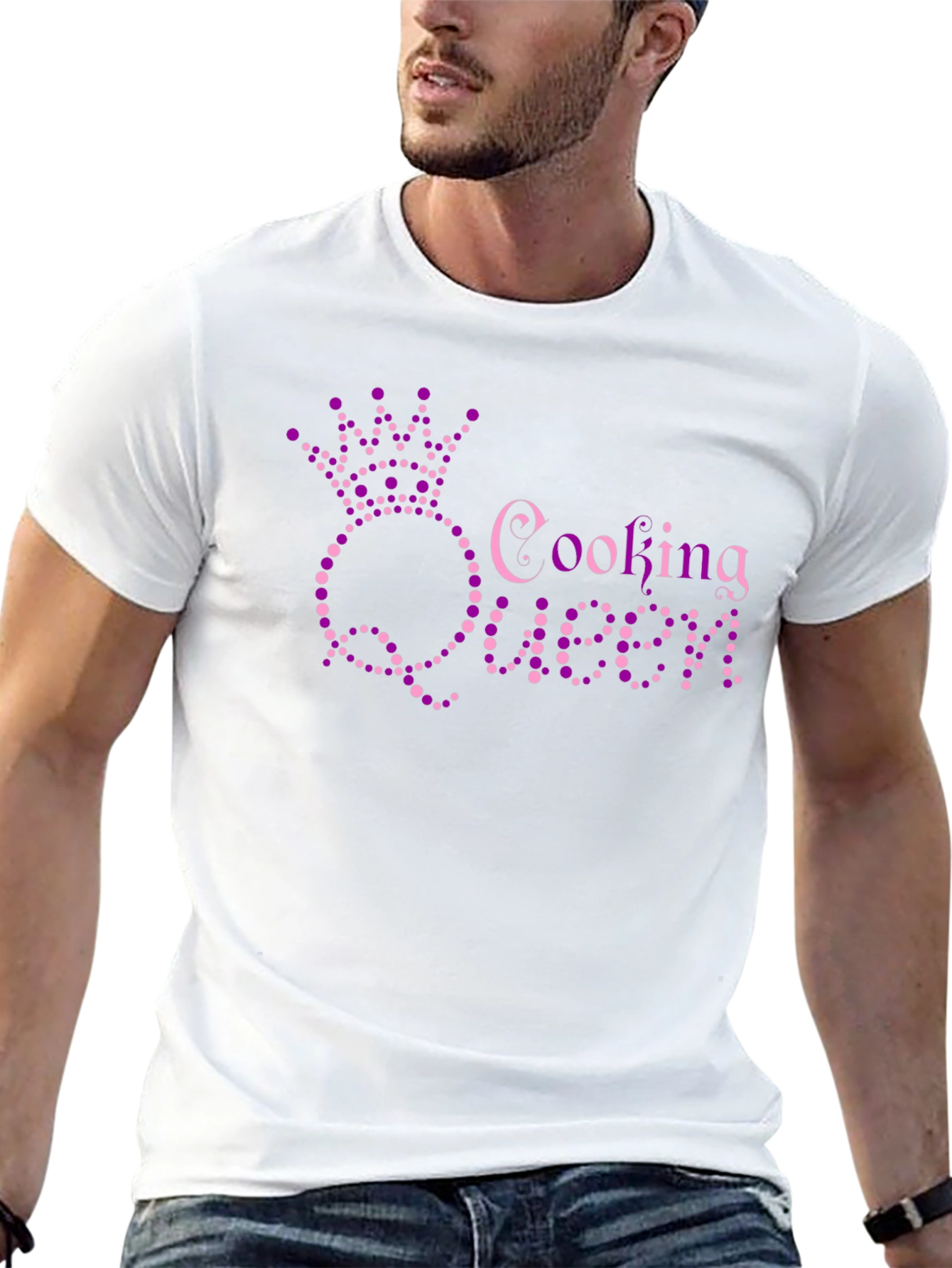 Cooking Queen T-Shirt - Stylish Chef Apparel