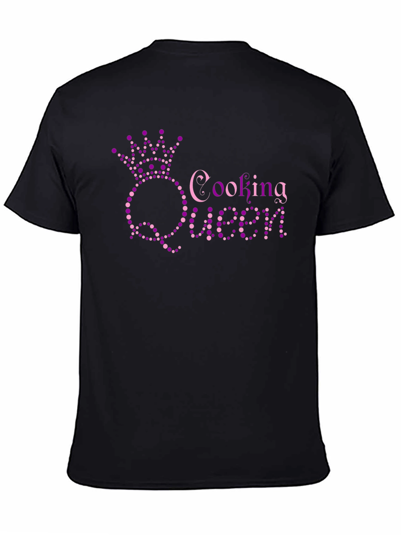 Cooking Queen T-Shirt - Stylish Chef Apparel