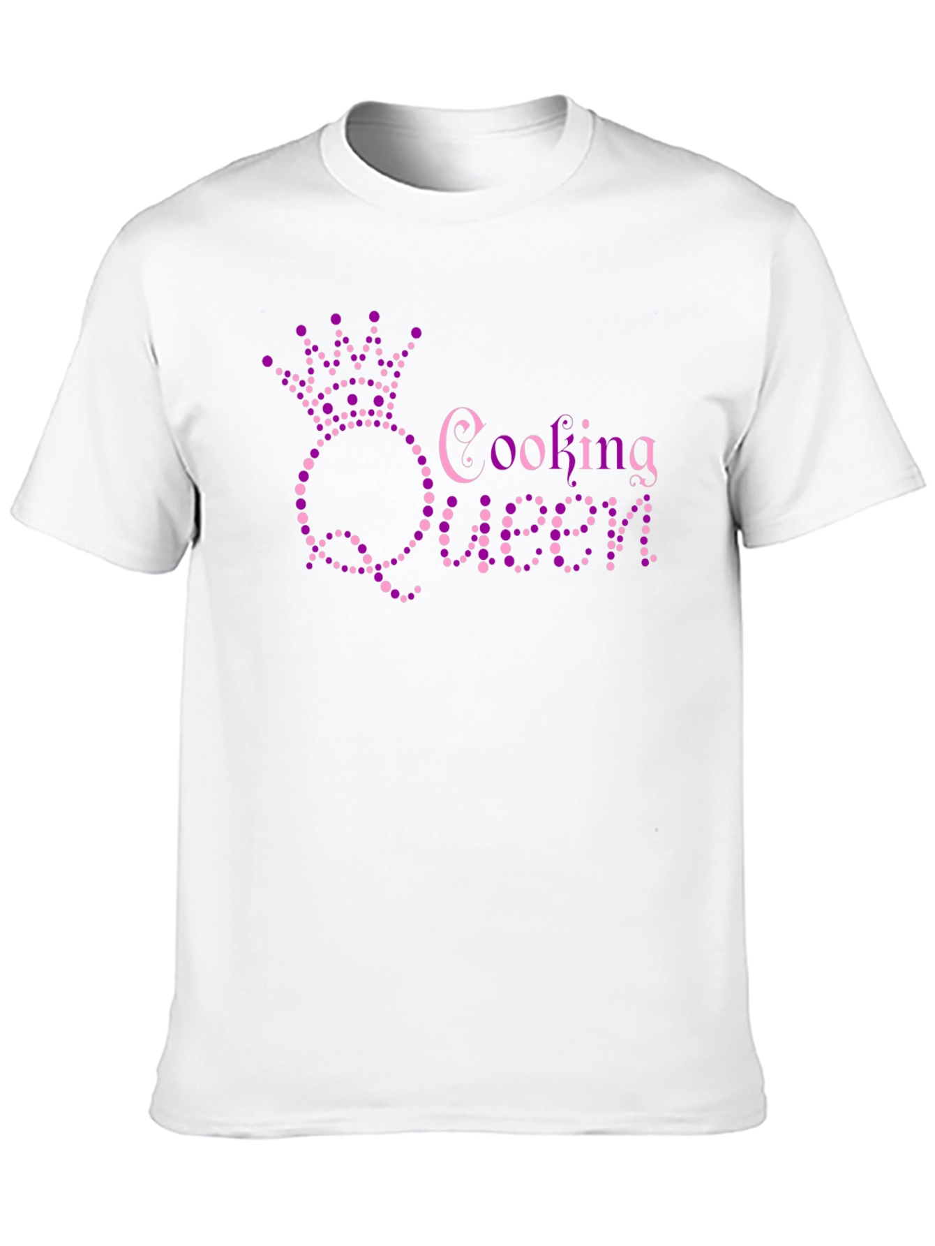 Cooking Queen T-Shirt - Stylish Chef Apparel