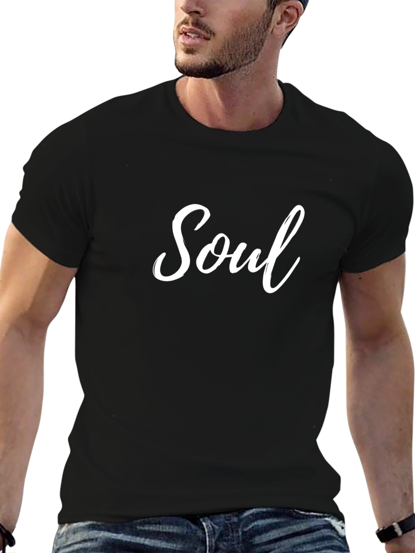 Soul Script Black T-Shirt