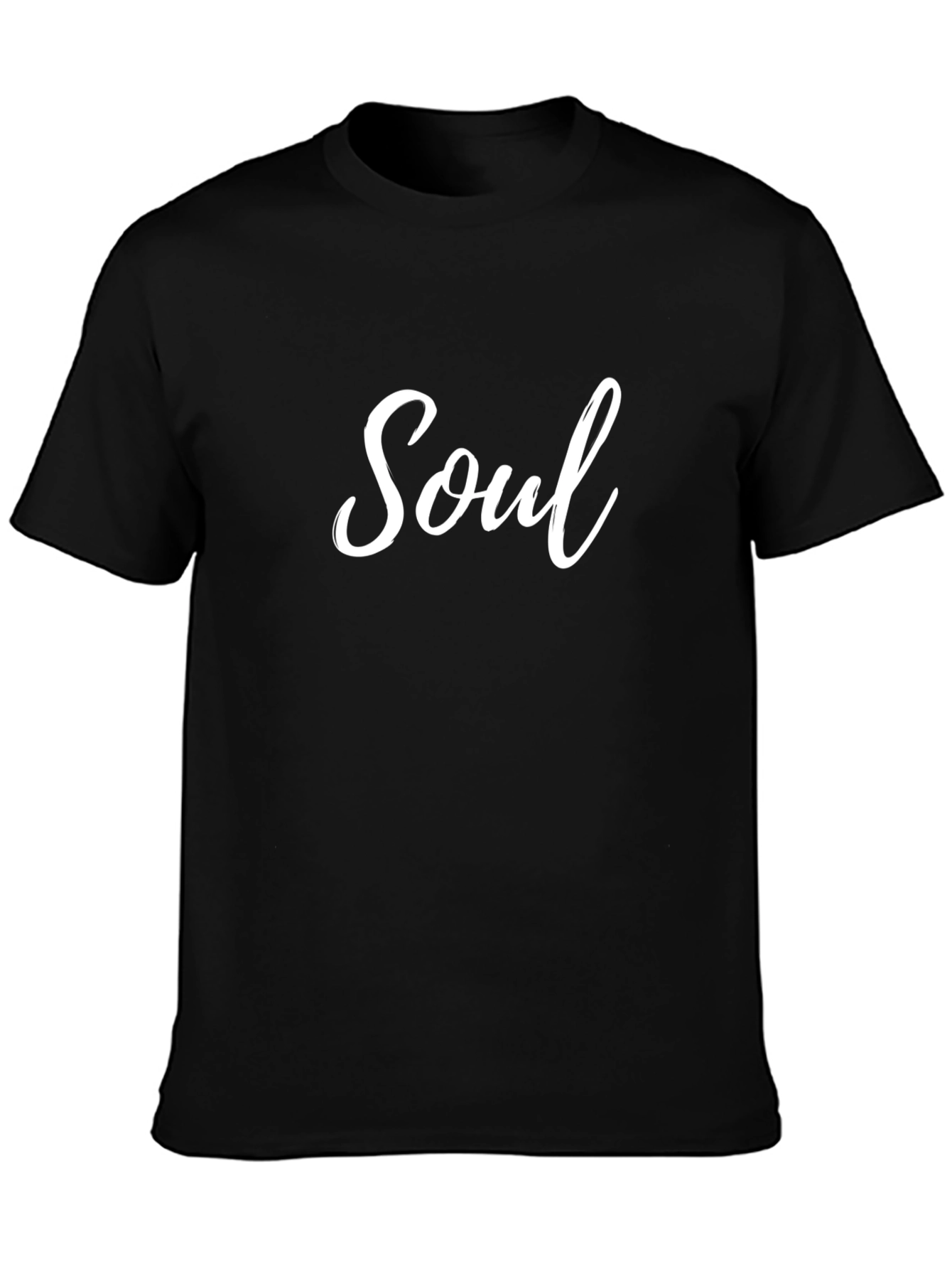 Soul Script Black T-Shirt