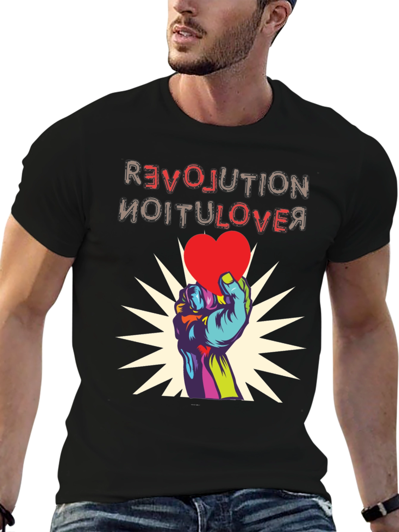 Revolution Love Graphic T-Shirt