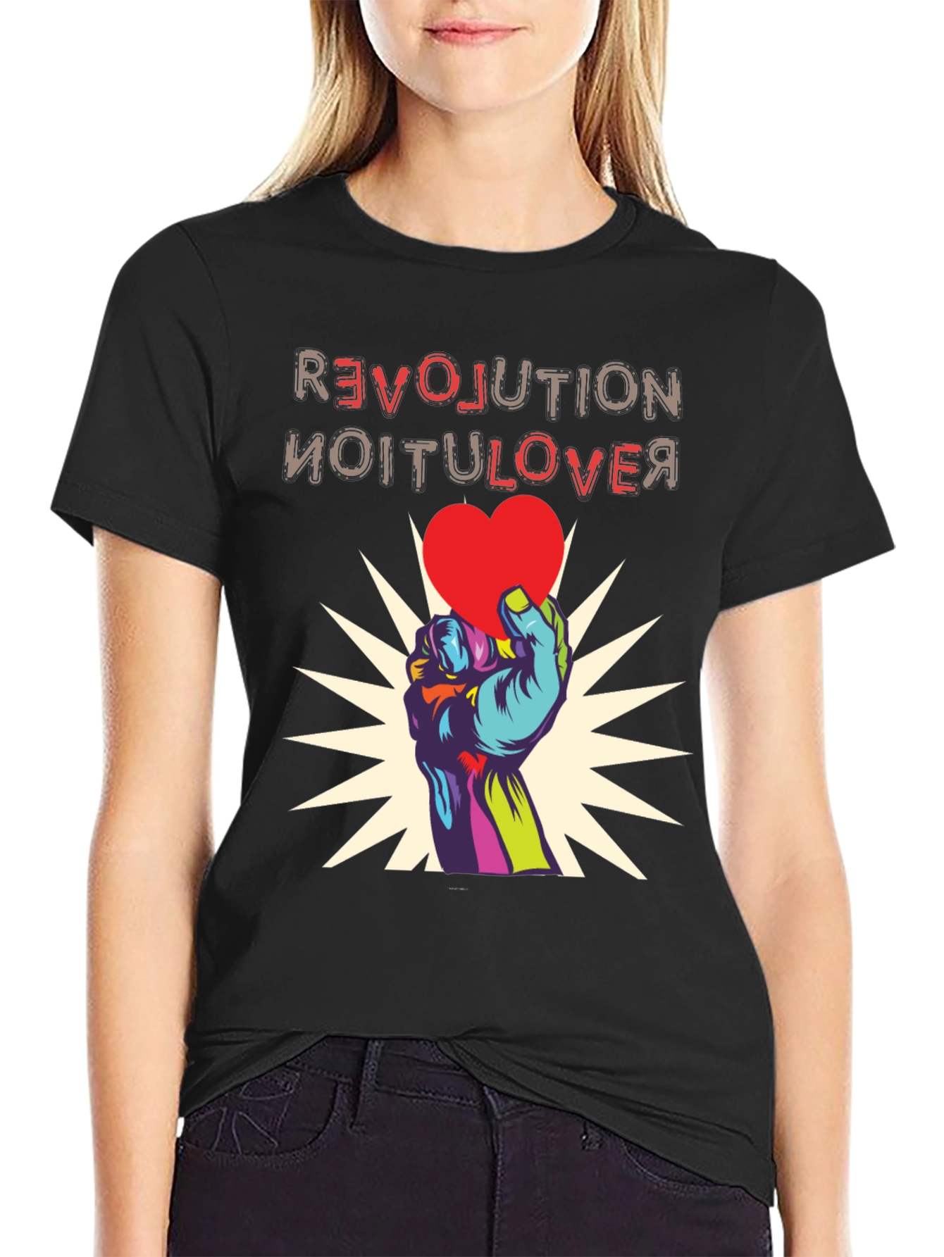 Revolution Love Graphic T-Shirt