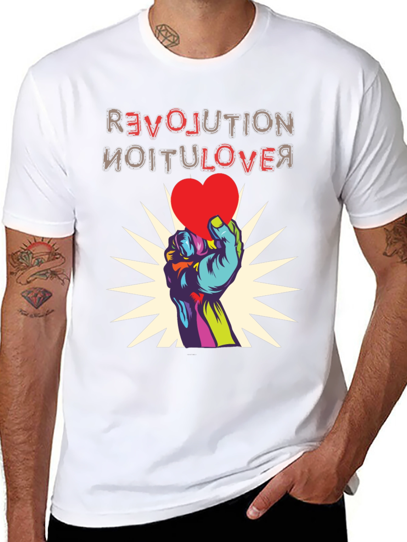 Revolution Love Graphic T-Shirt