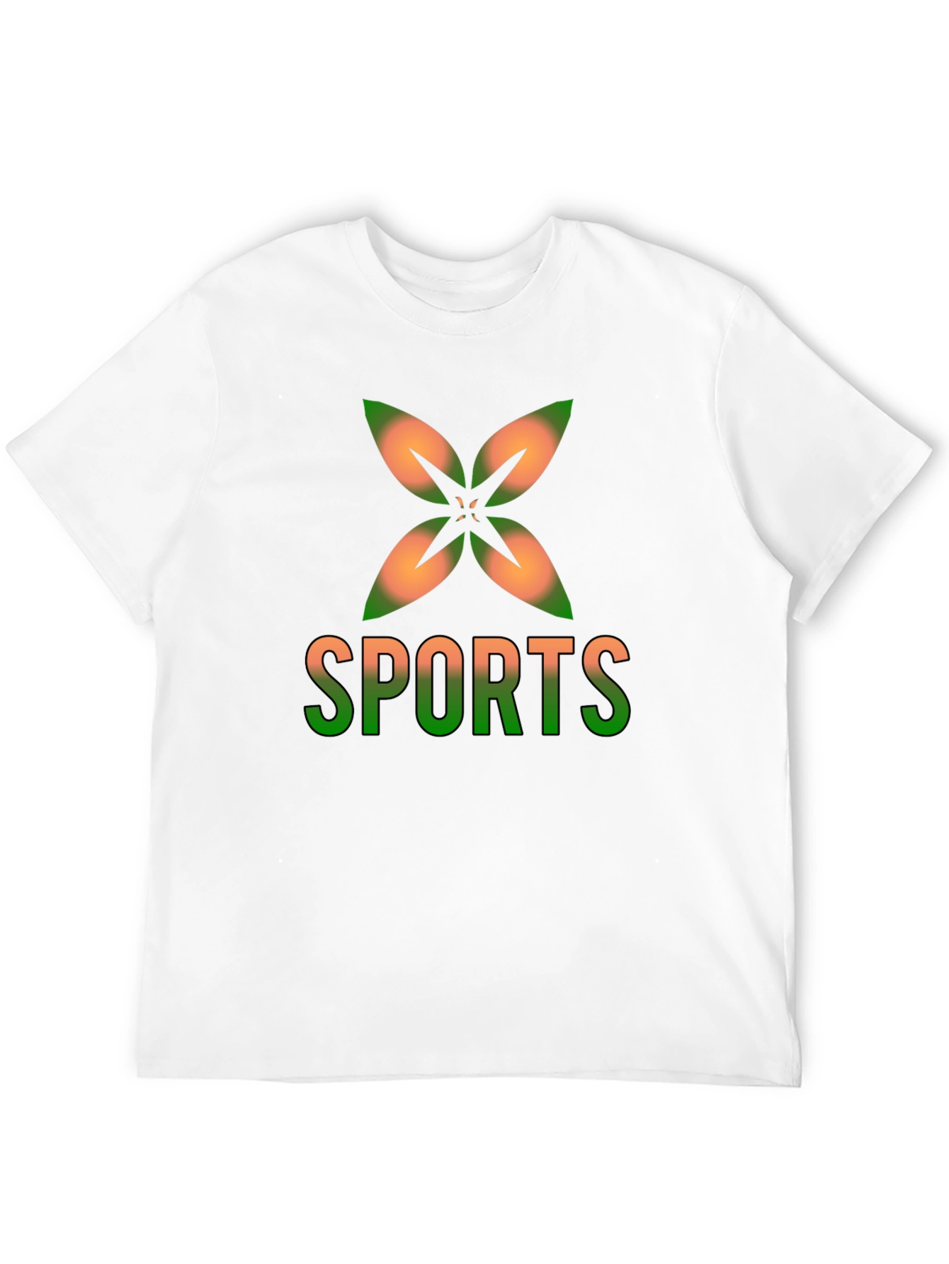 Sports Graphic Black T-Shirt