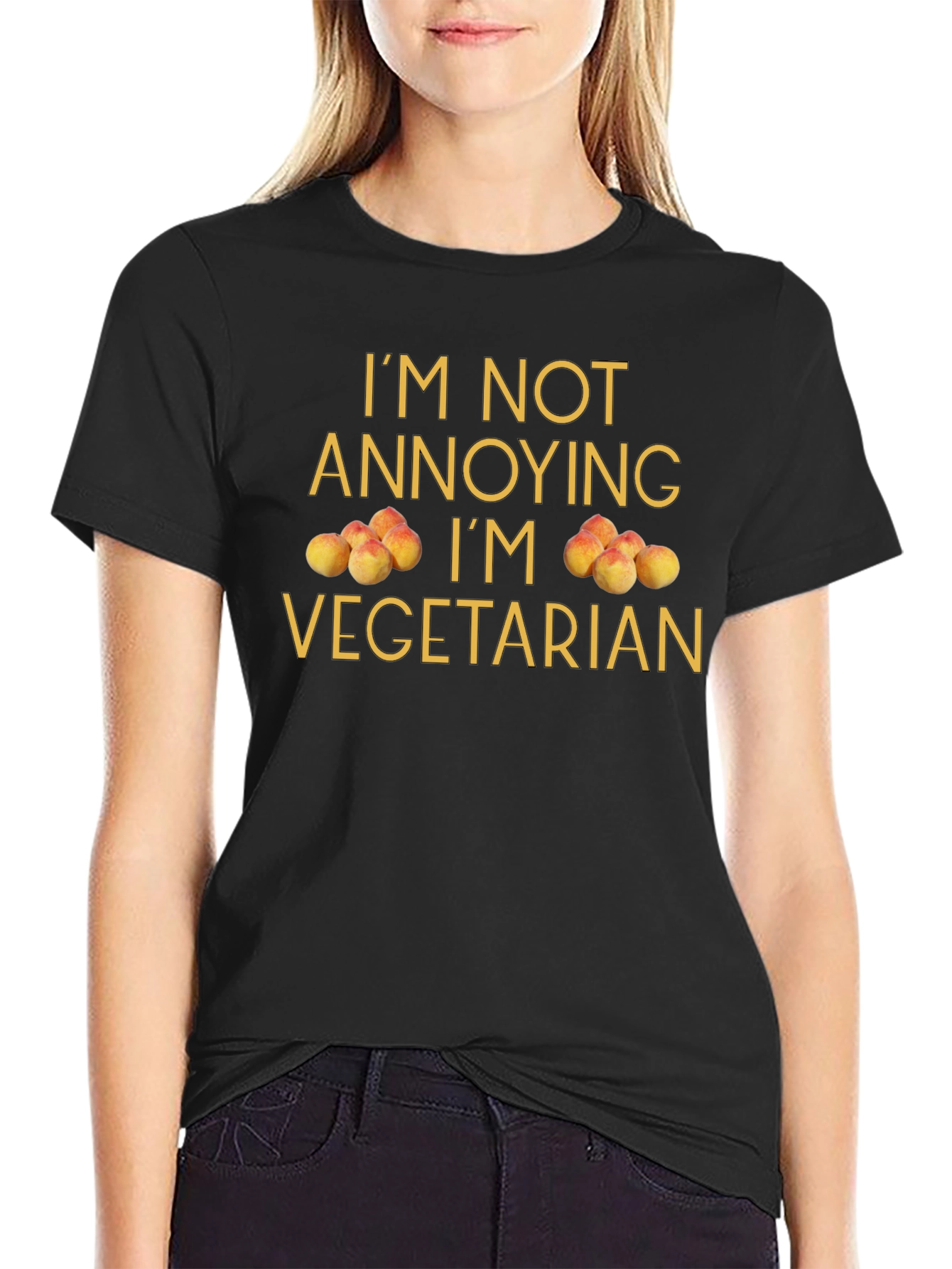 Im Not Annoying Im Vegetarian T-Shirt