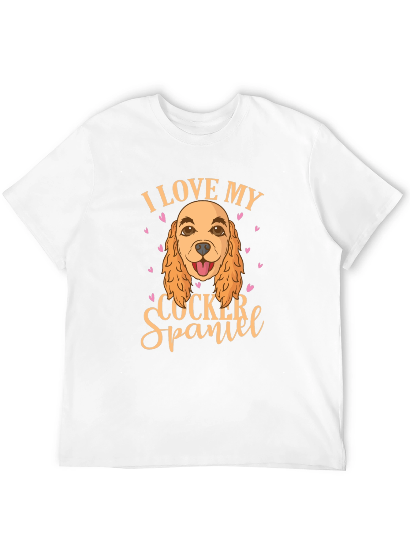 I Love My Cocker Spaniel T-Shirt