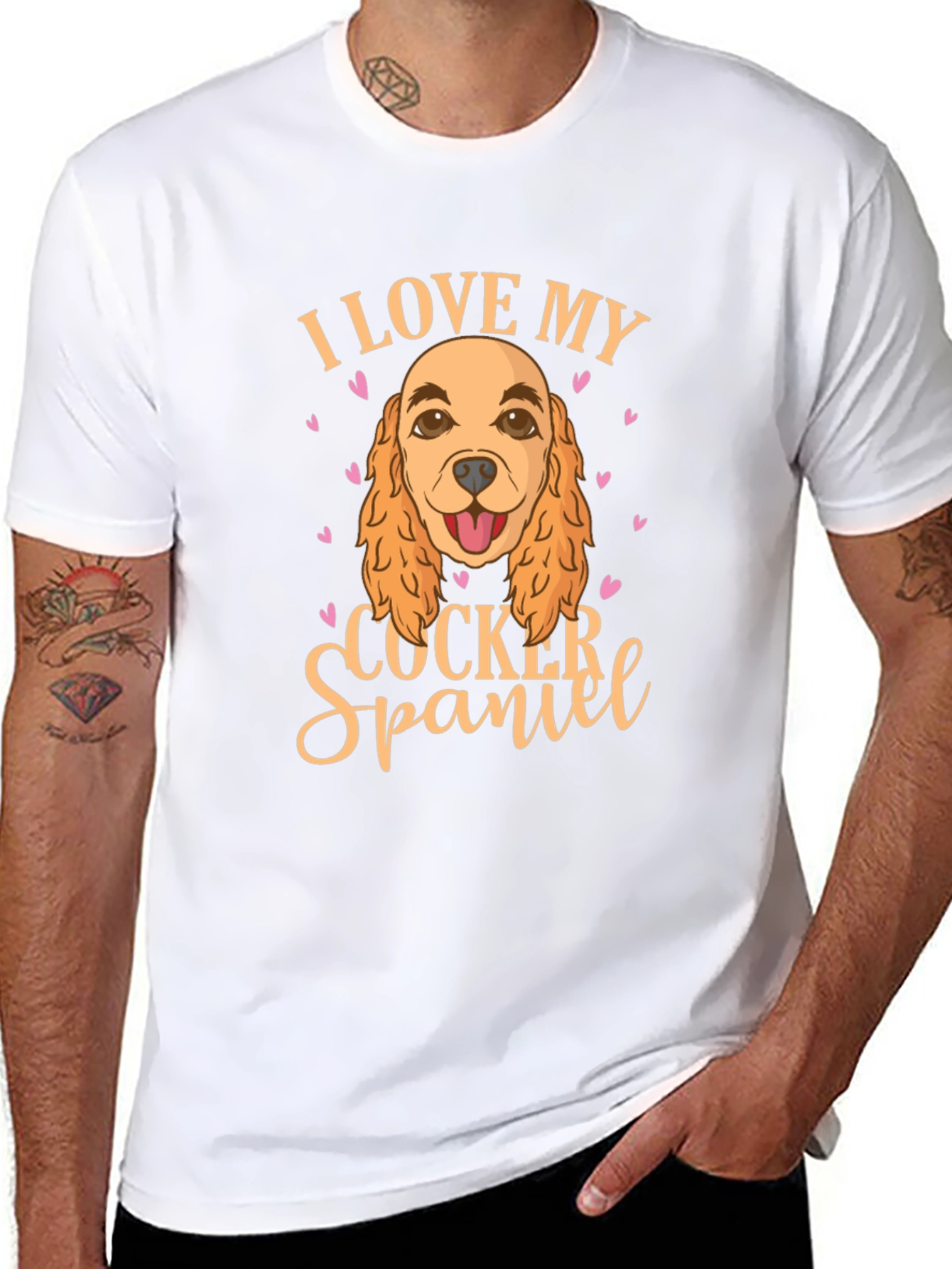 I Love My Cocker Spaniel T-Shirt