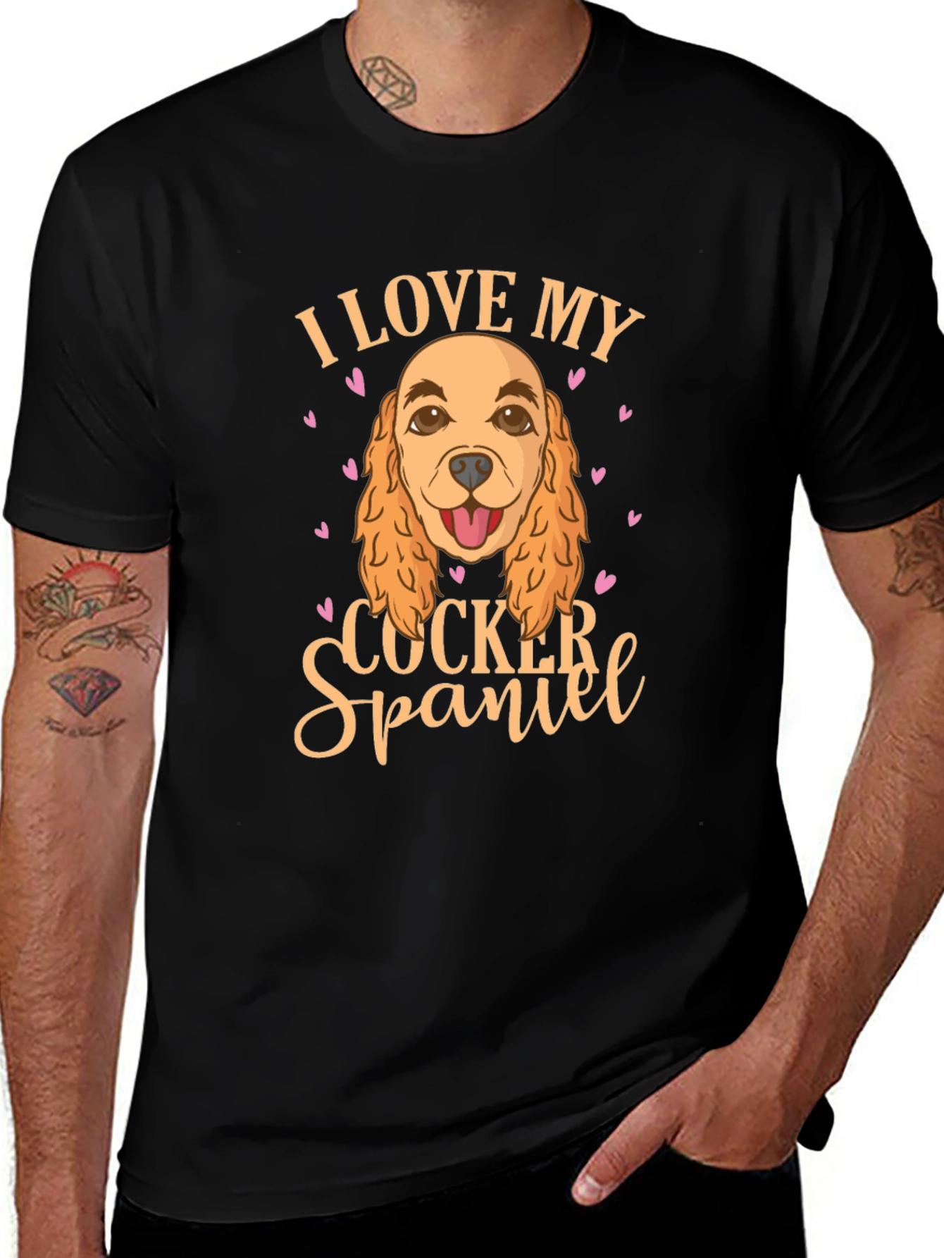 I Love My Cocker Spaniel T-Shirt