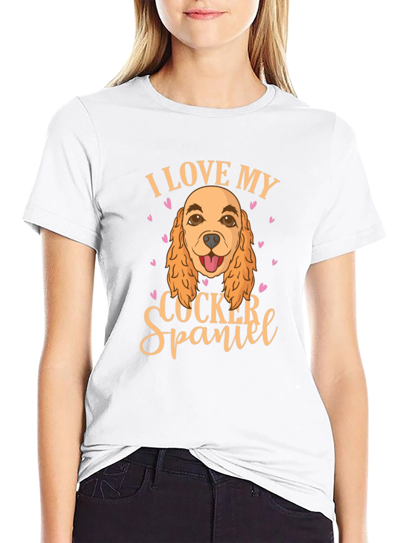 I Love My Cocker Spaniel T-Shirt