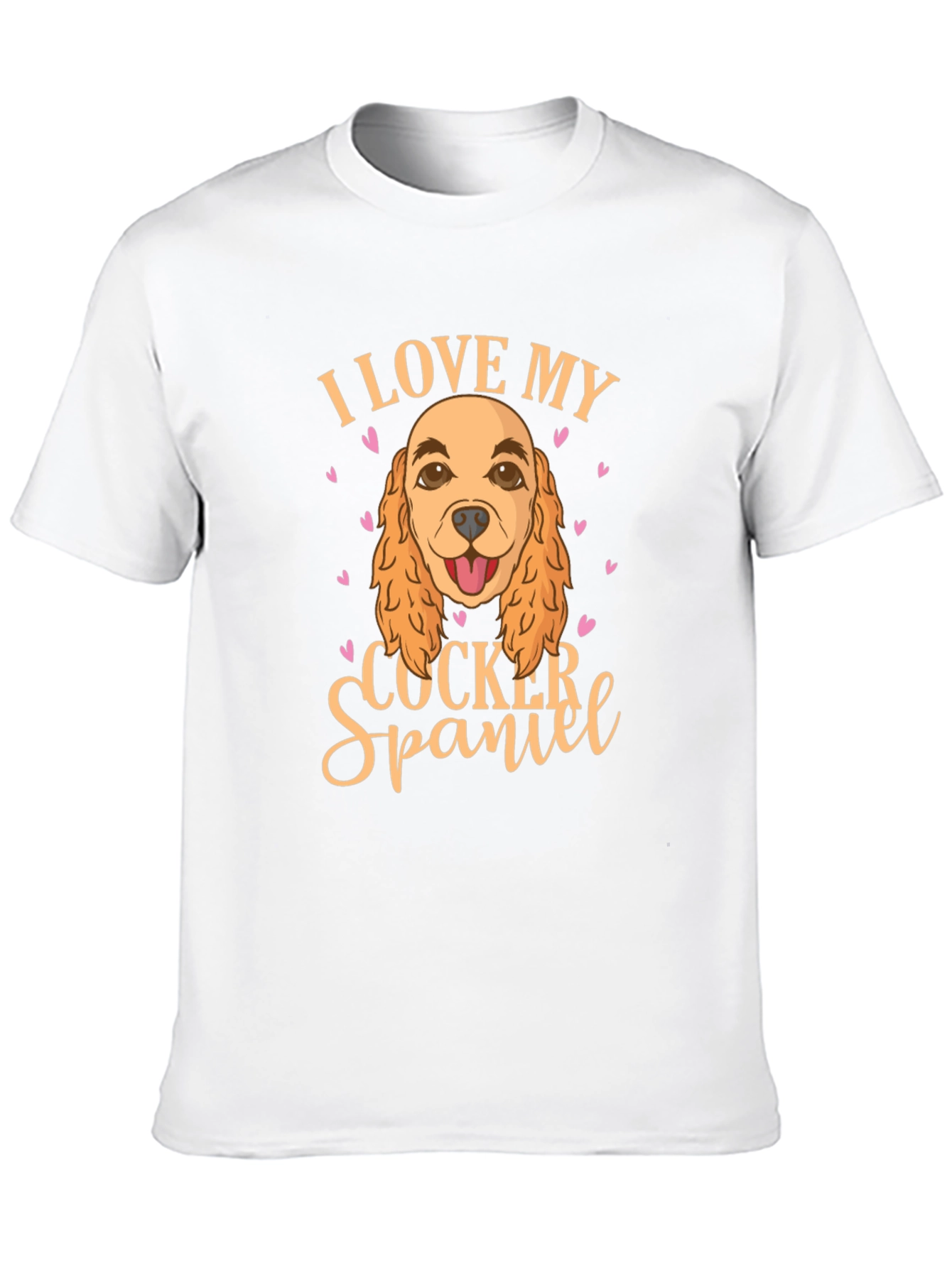 I Love My Cocker Spaniel T-Shirt