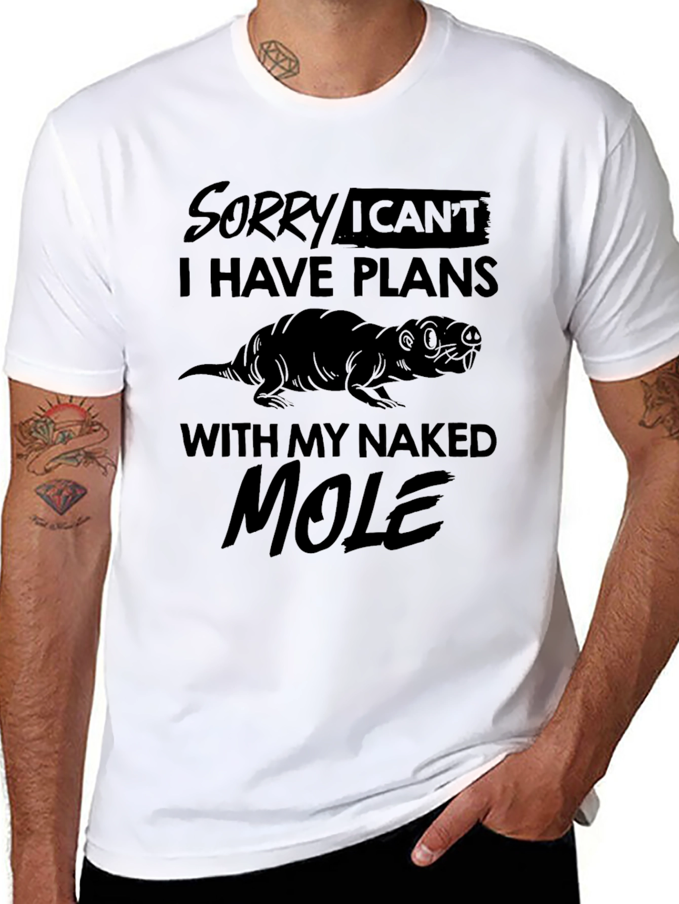 Funny Naked Mole Rat T-Shirt