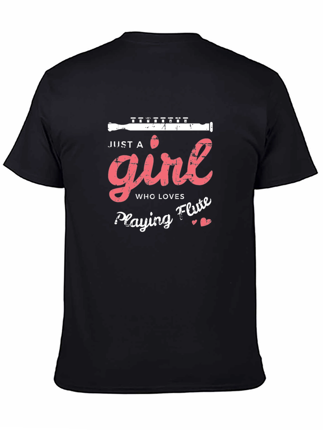 Just a Girl Who Loves Playing Flute T-Shirt