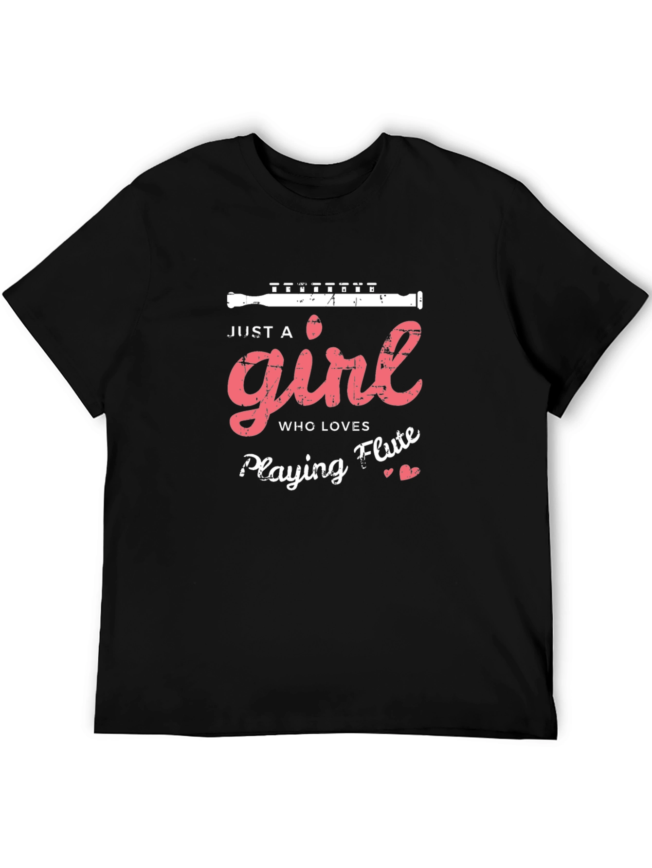 Just a Girl Who Loves Playing Flute T-Shirt