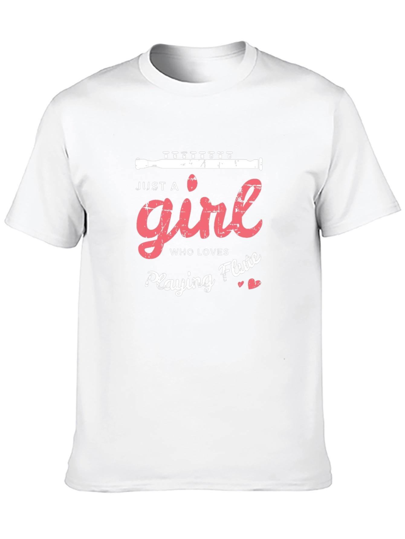 Just a Girl Who Loves Playing Flute T-Shirt