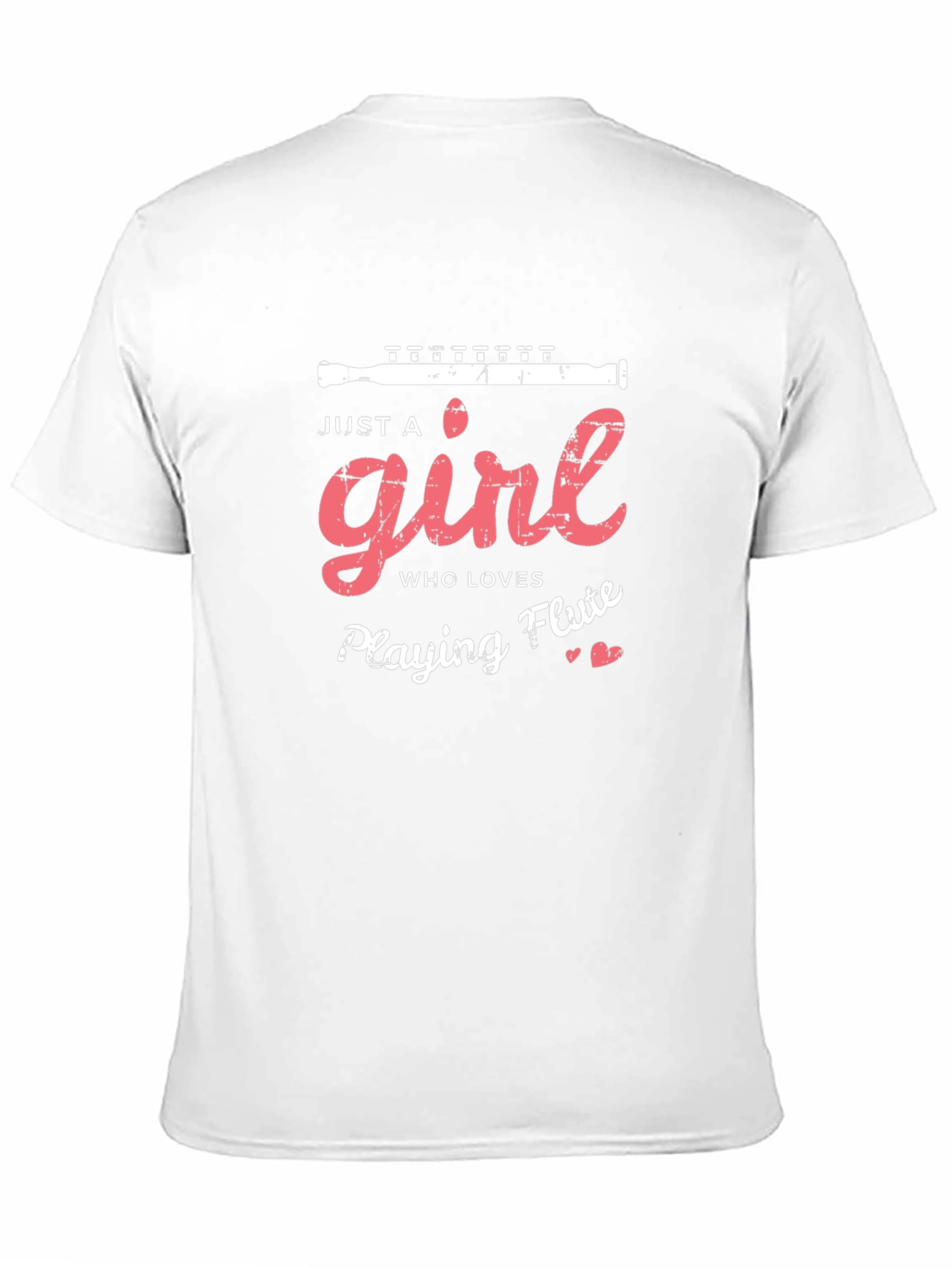 Just a Girl Who Loves Playing Flute T-Shirt