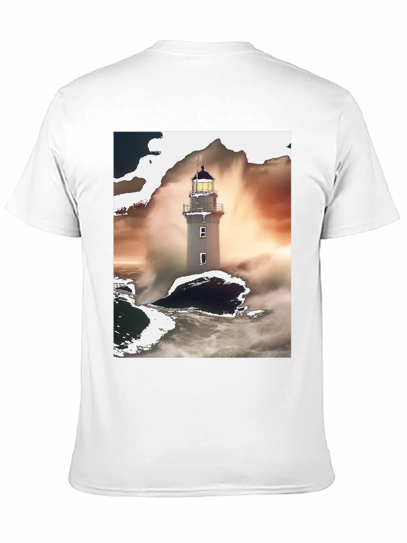Lighthouse Graphic Tee - Coastal Style Comfort