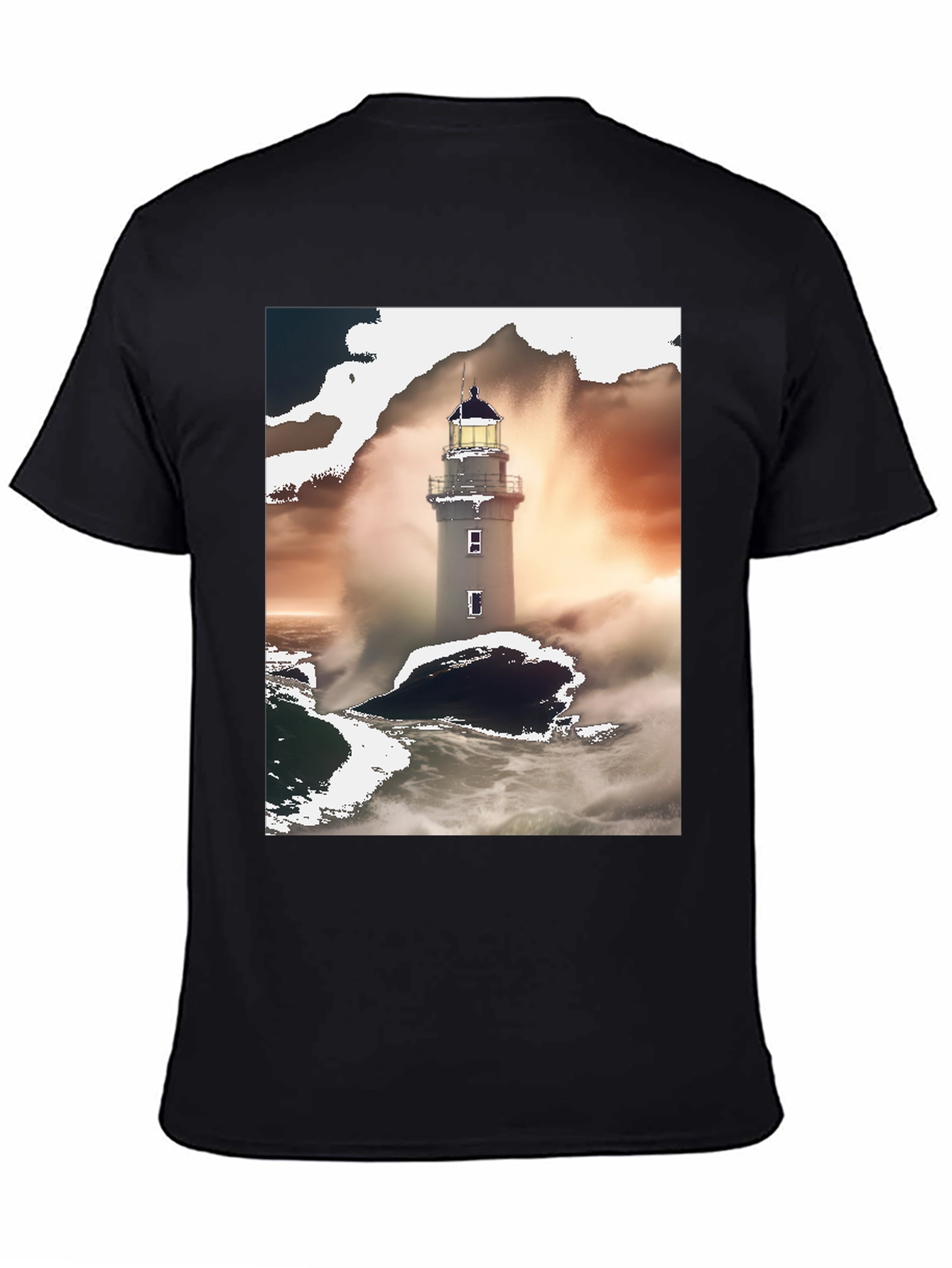 Lighthouse Graphic Tee - Coastal Style Comfort