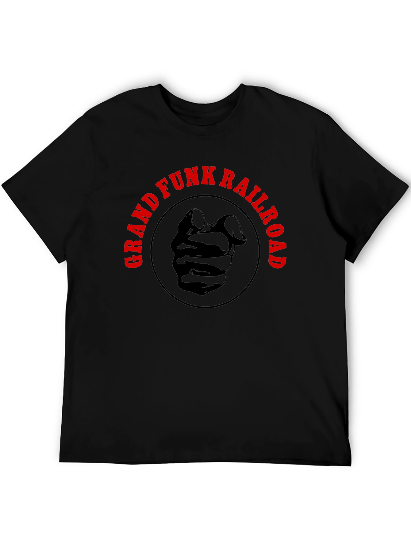 Grand Funk Railroad Black Graphic T-Shirt