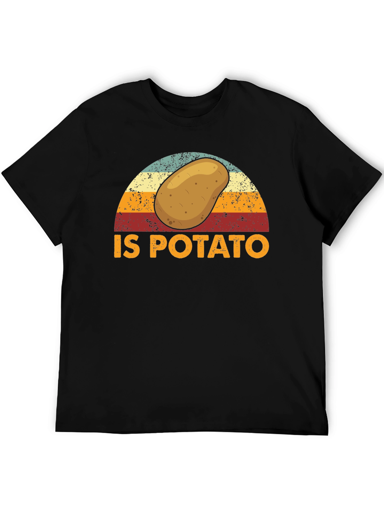 Retro Potato Graphic T-Shirt - Funny Foodie Tee