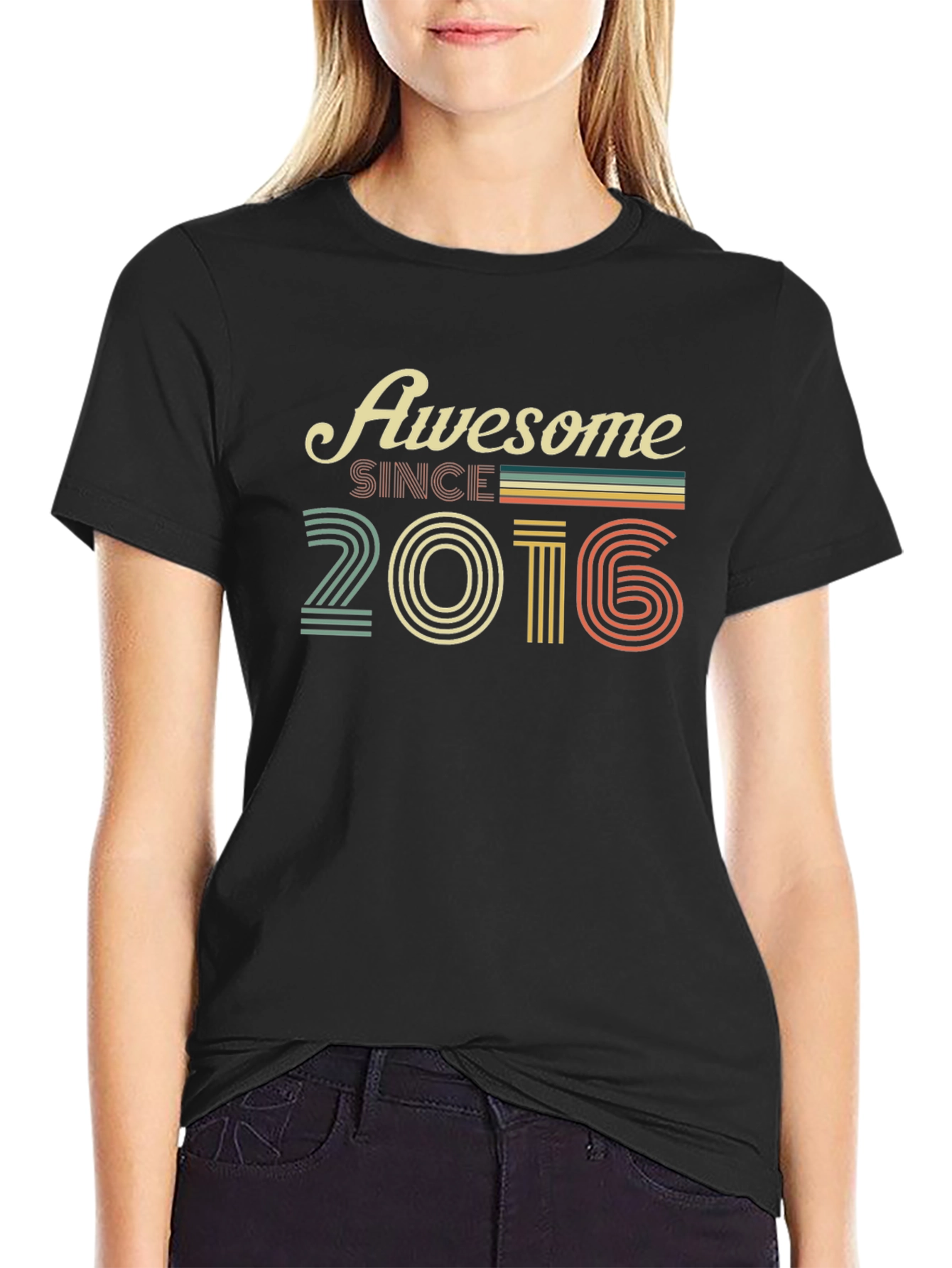 Awesome Since 2016 Birthday T-Shirt