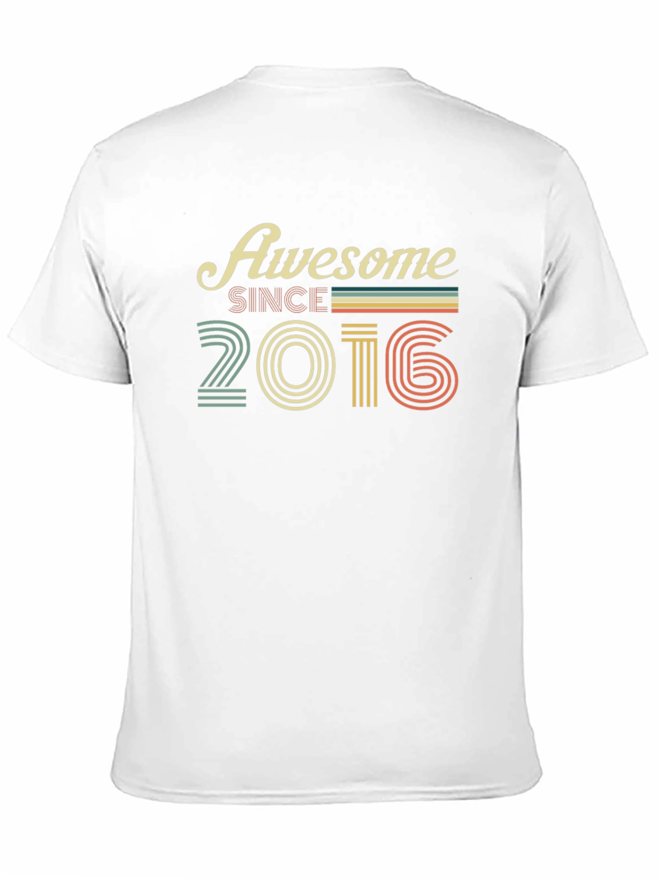 Awesome Since 2016 Birthday T-Shirt