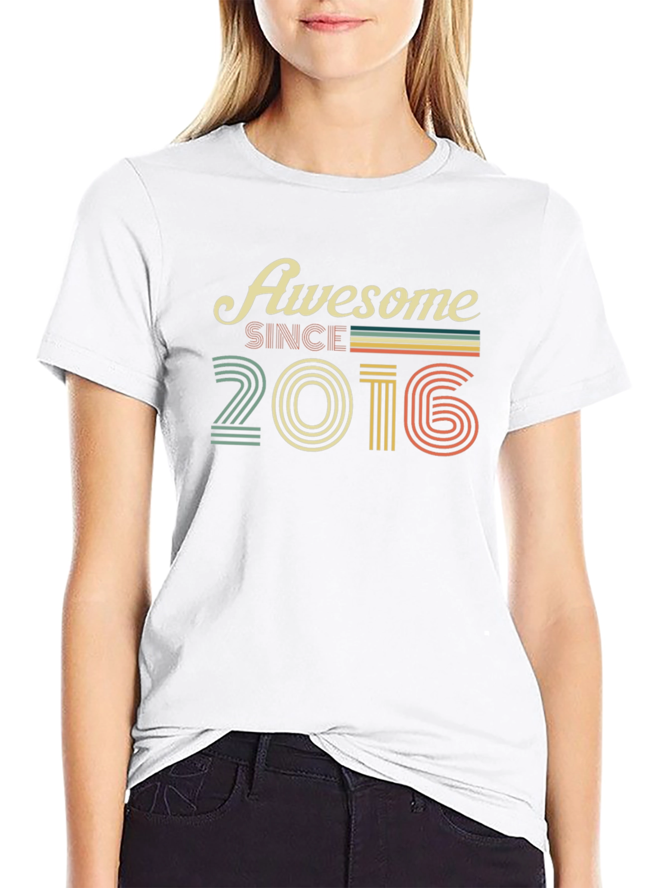 Awesome Since 2016 Birthday T-Shirt