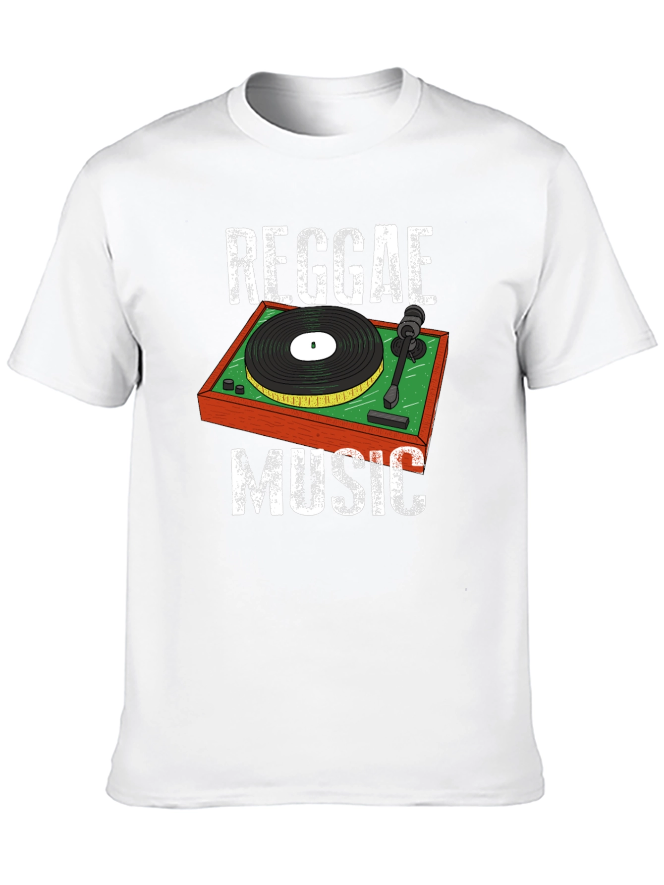 Reggae Music Turntable T-Shirt
