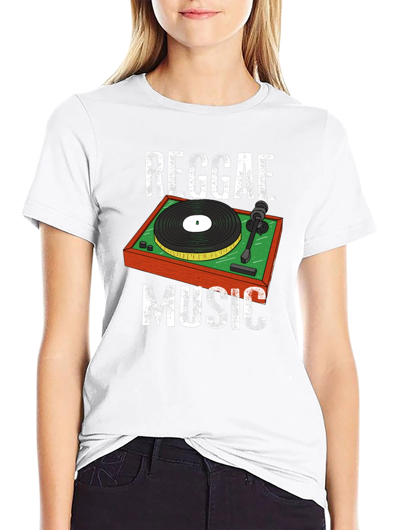 Reggae Music Turntable T-Shirt