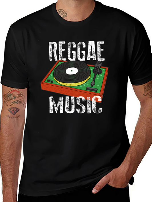 Reggae Music Turntable T-Shirt