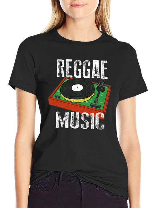 Reggae Music Turntable T-Shirt