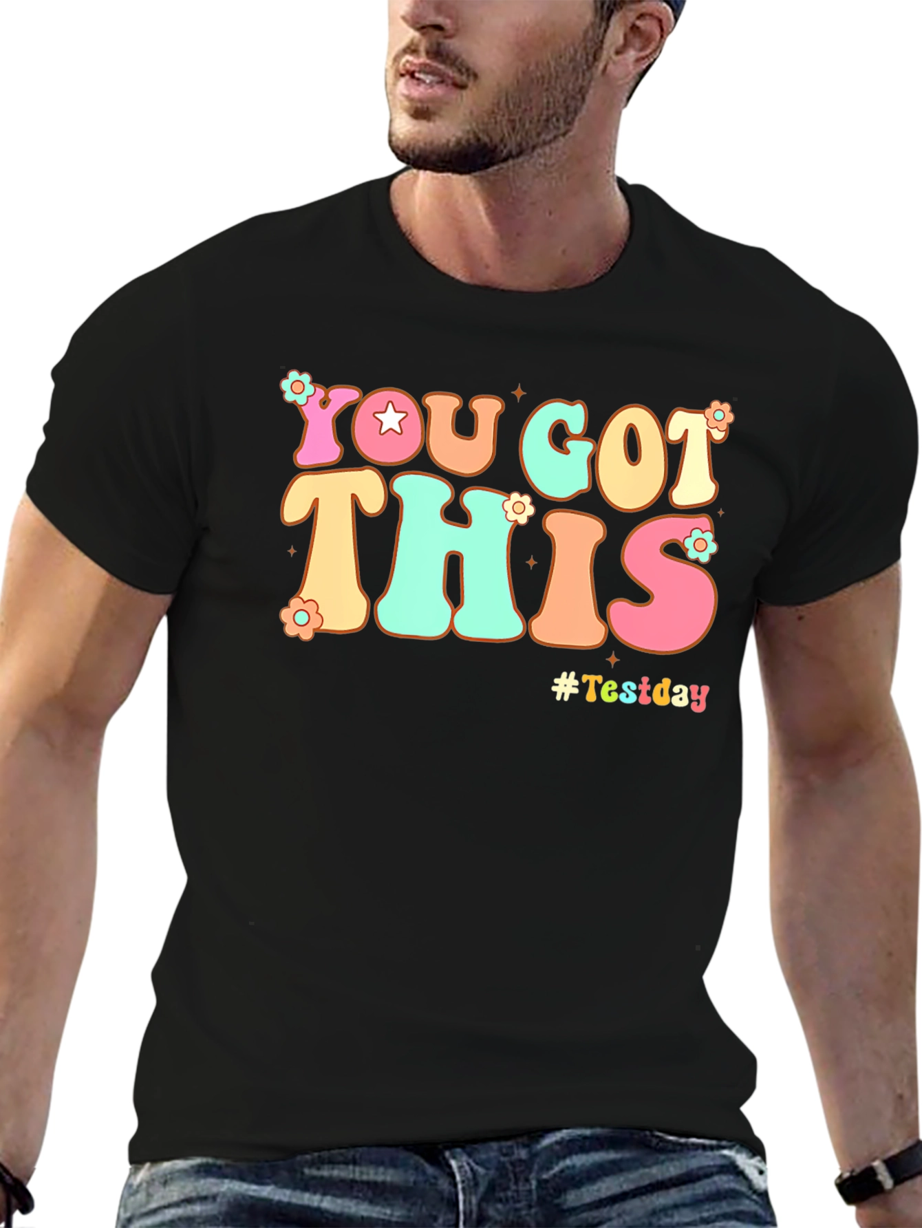 You Got This! Test Day Retro Graphic T-Shirt