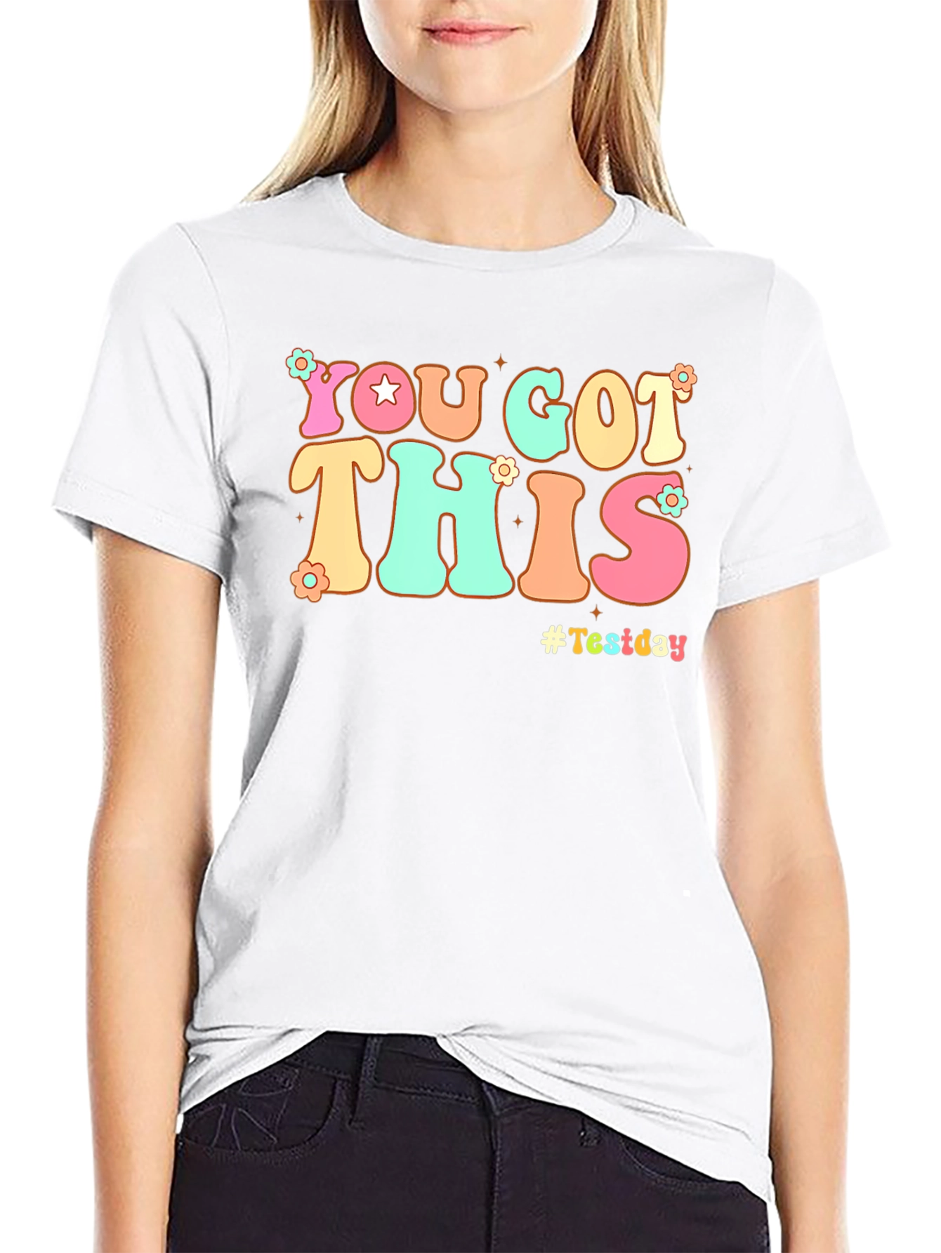 You Got This! Test Day Retro Graphic T-Shirt