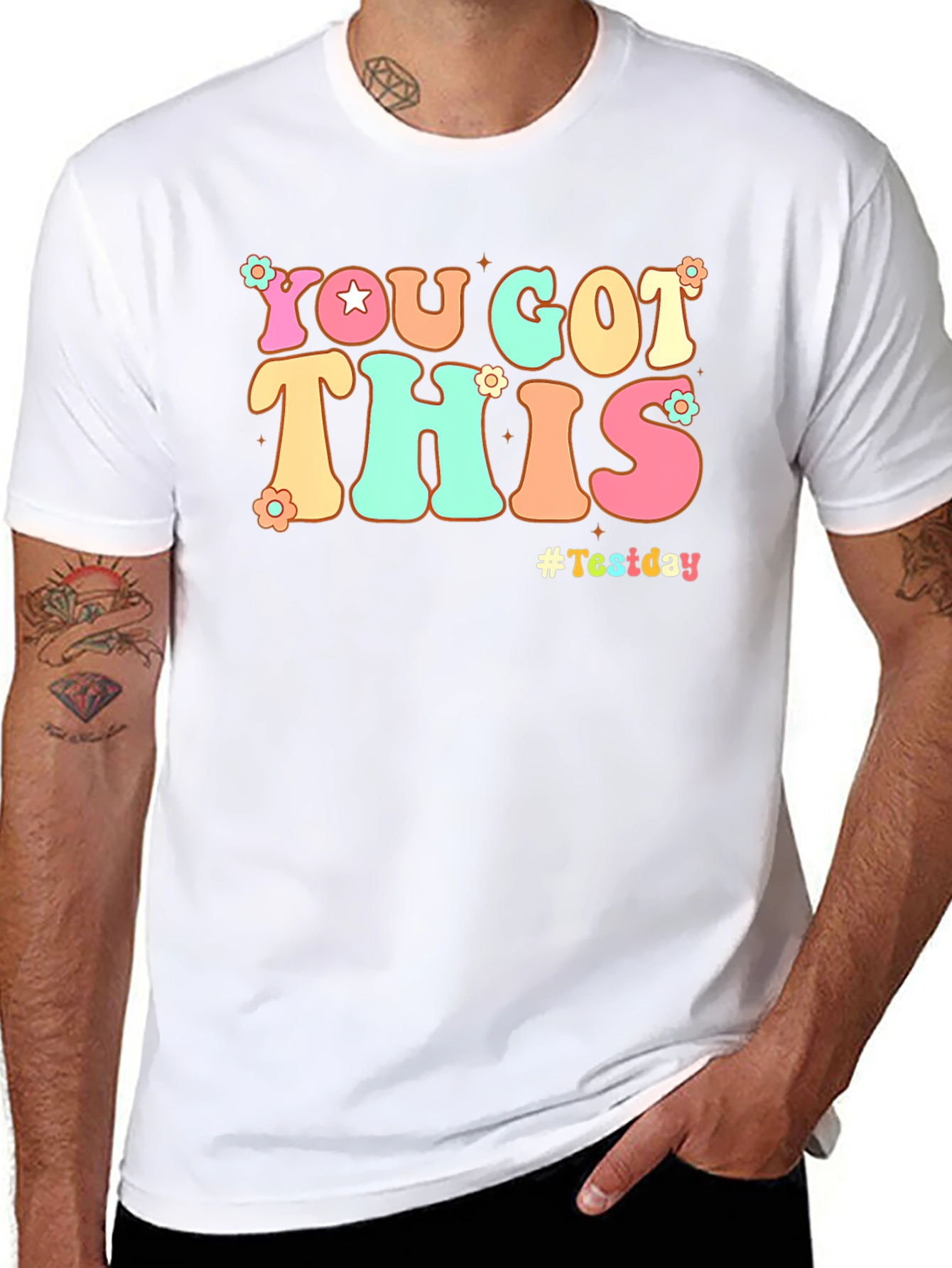 You Got This! Test Day Retro Graphic T-Shirt