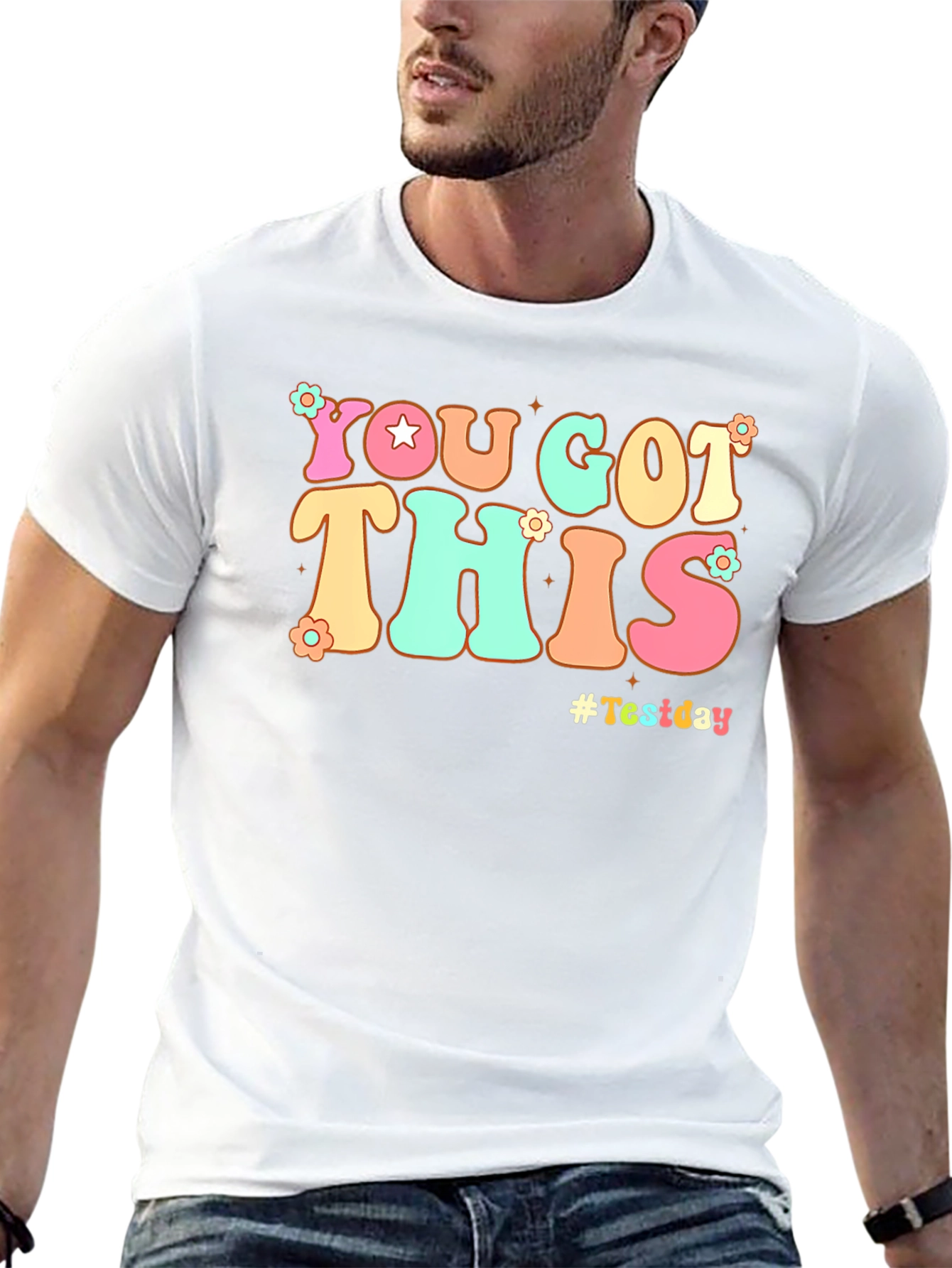 You Got This! Test Day Retro Graphic T-Shirt