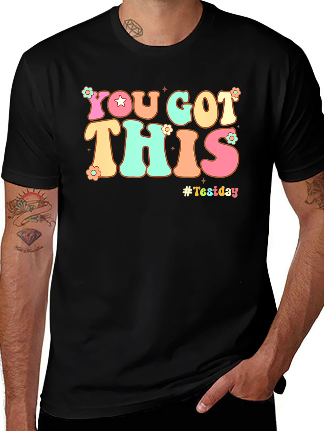 You Got This! Test Day Retro Graphic T-Shirt