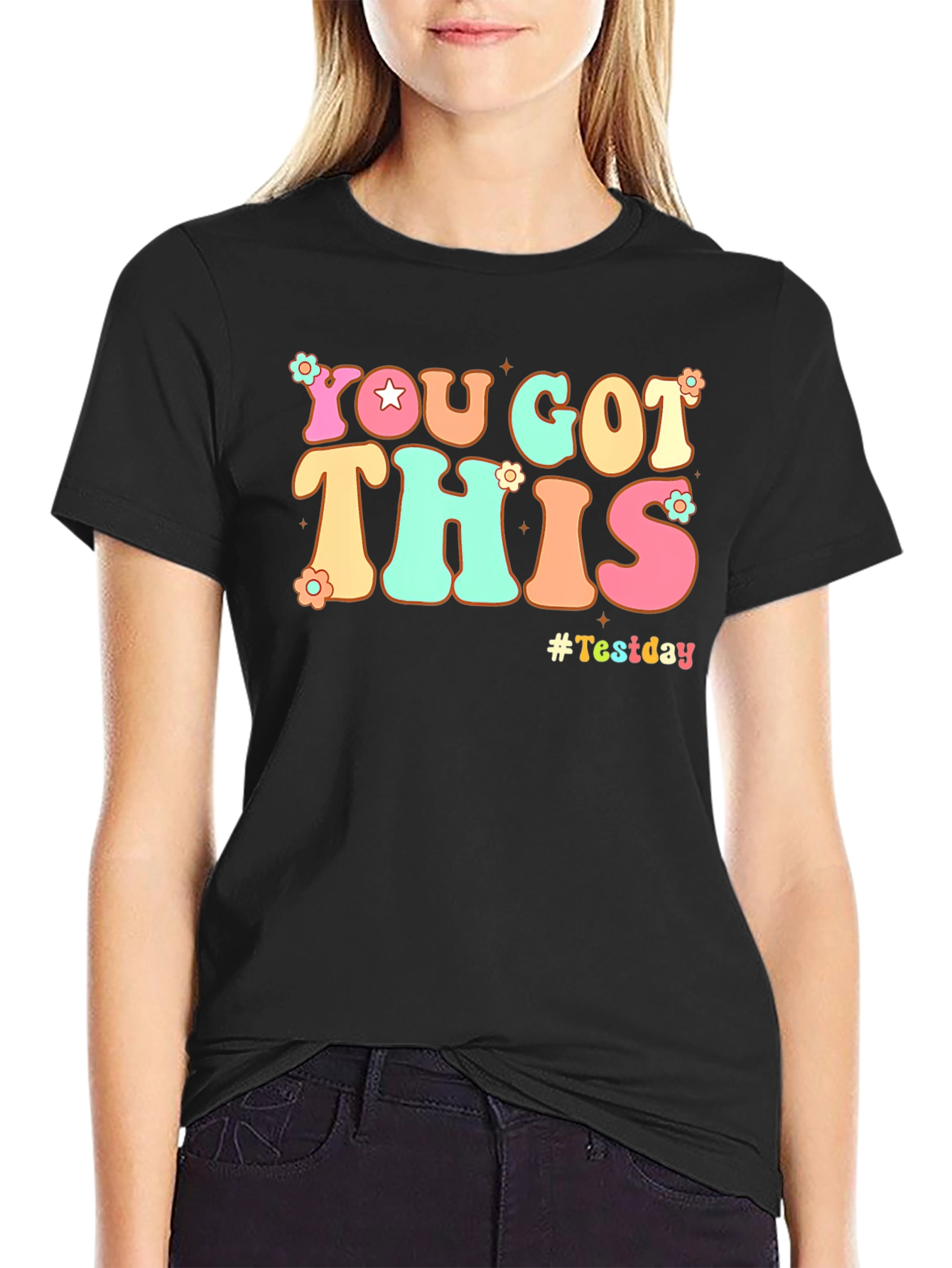 You Got This! Test Day Retro Graphic T-Shirt