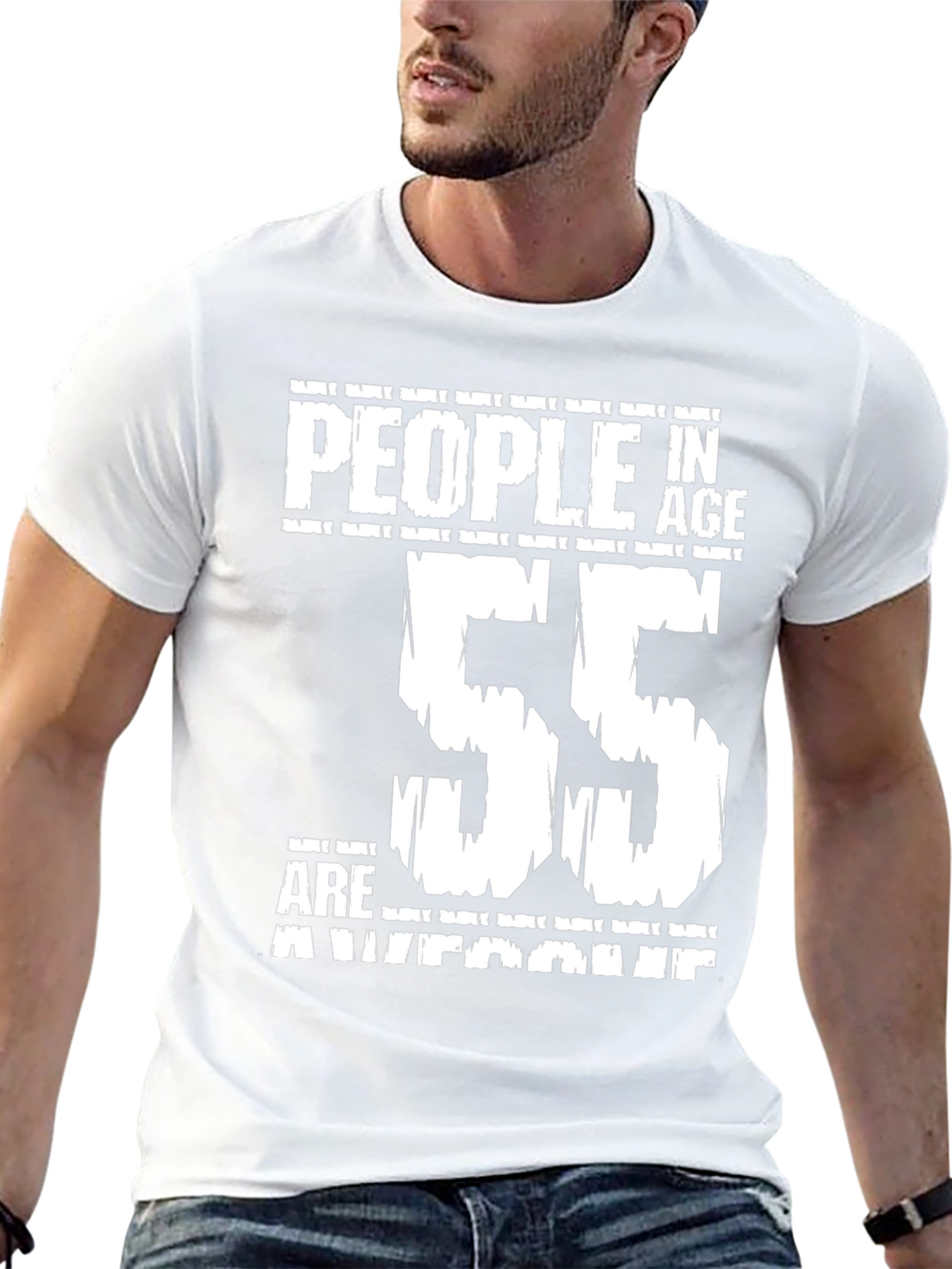 People in Age 55 are Awesome T-Shirt
