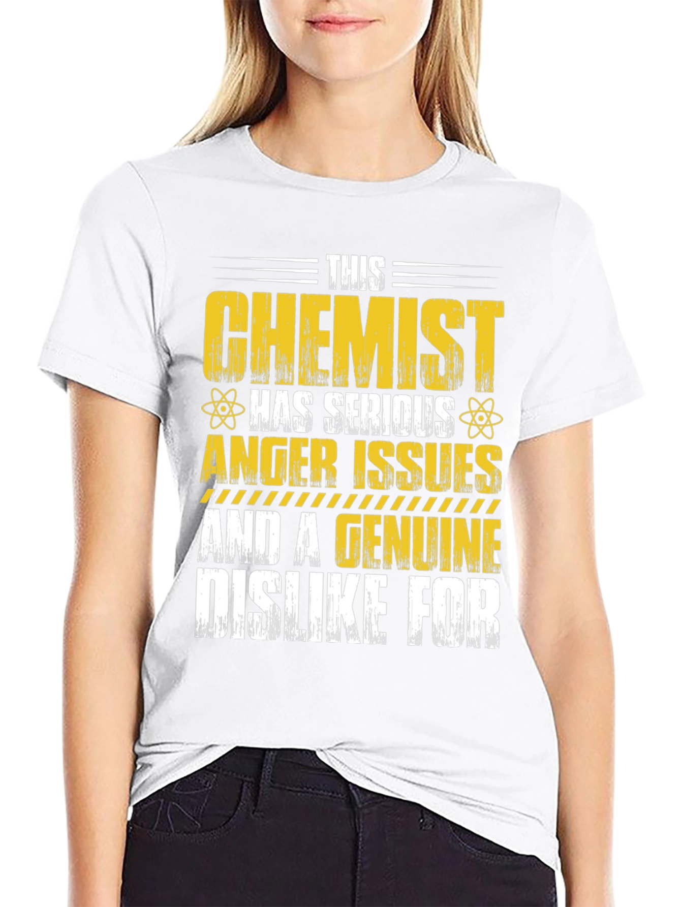 Chemist Anger Issues T-Shirt Funny Science Tee
