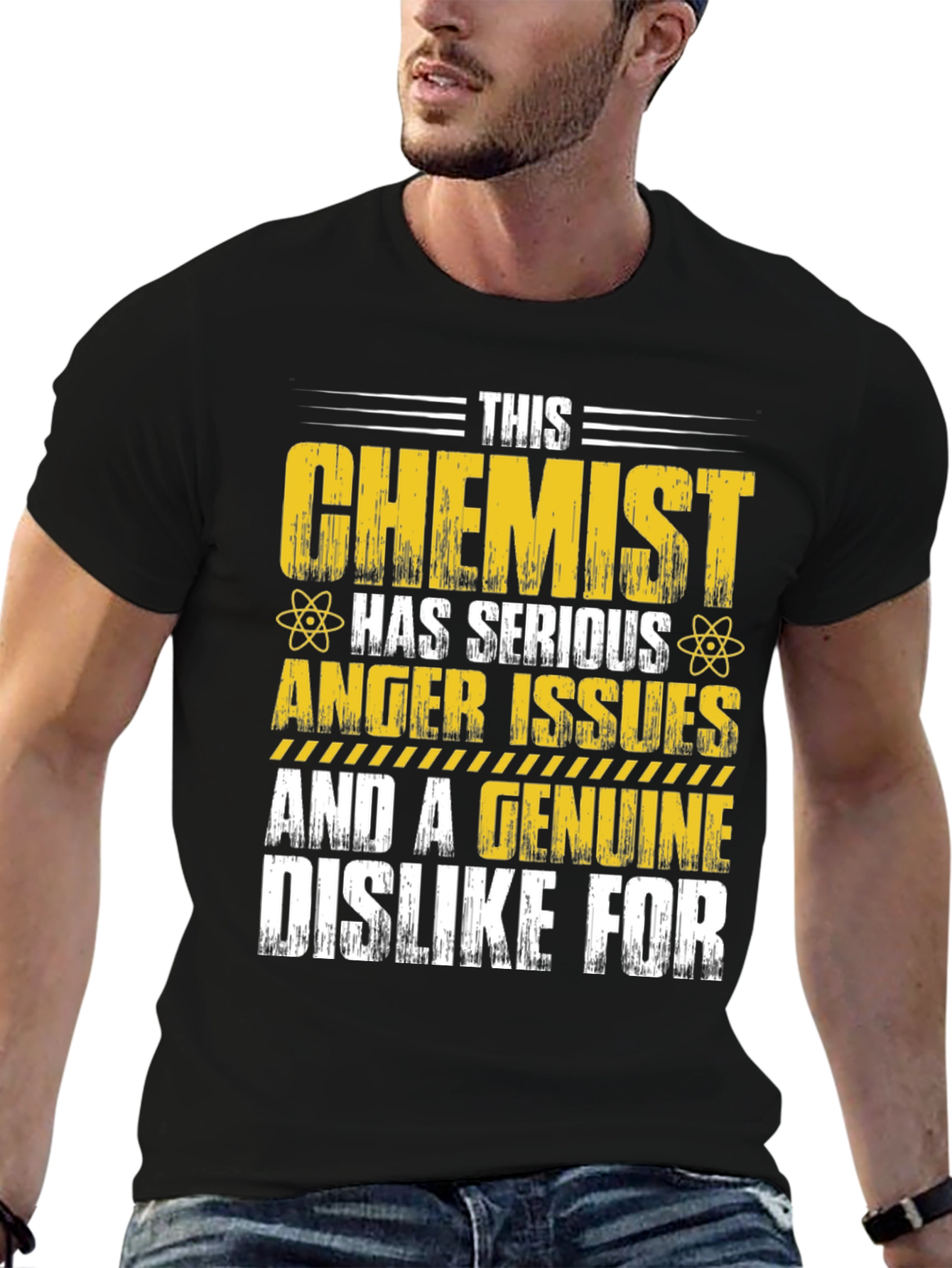 Chemist Anger Issues T-Shirt Funny Science Tee