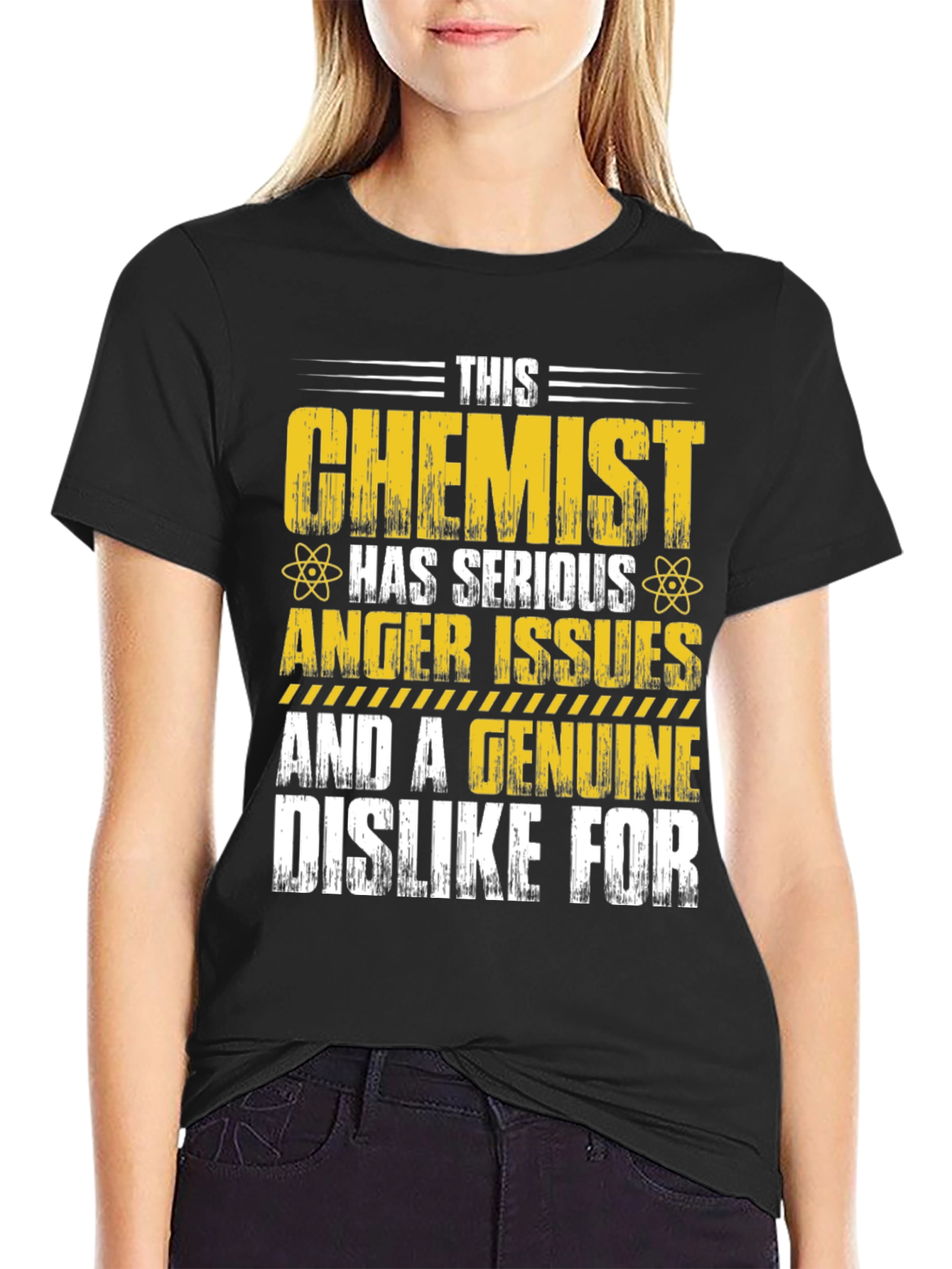 Chemist Anger Issues T-Shirt Funny Science Tee