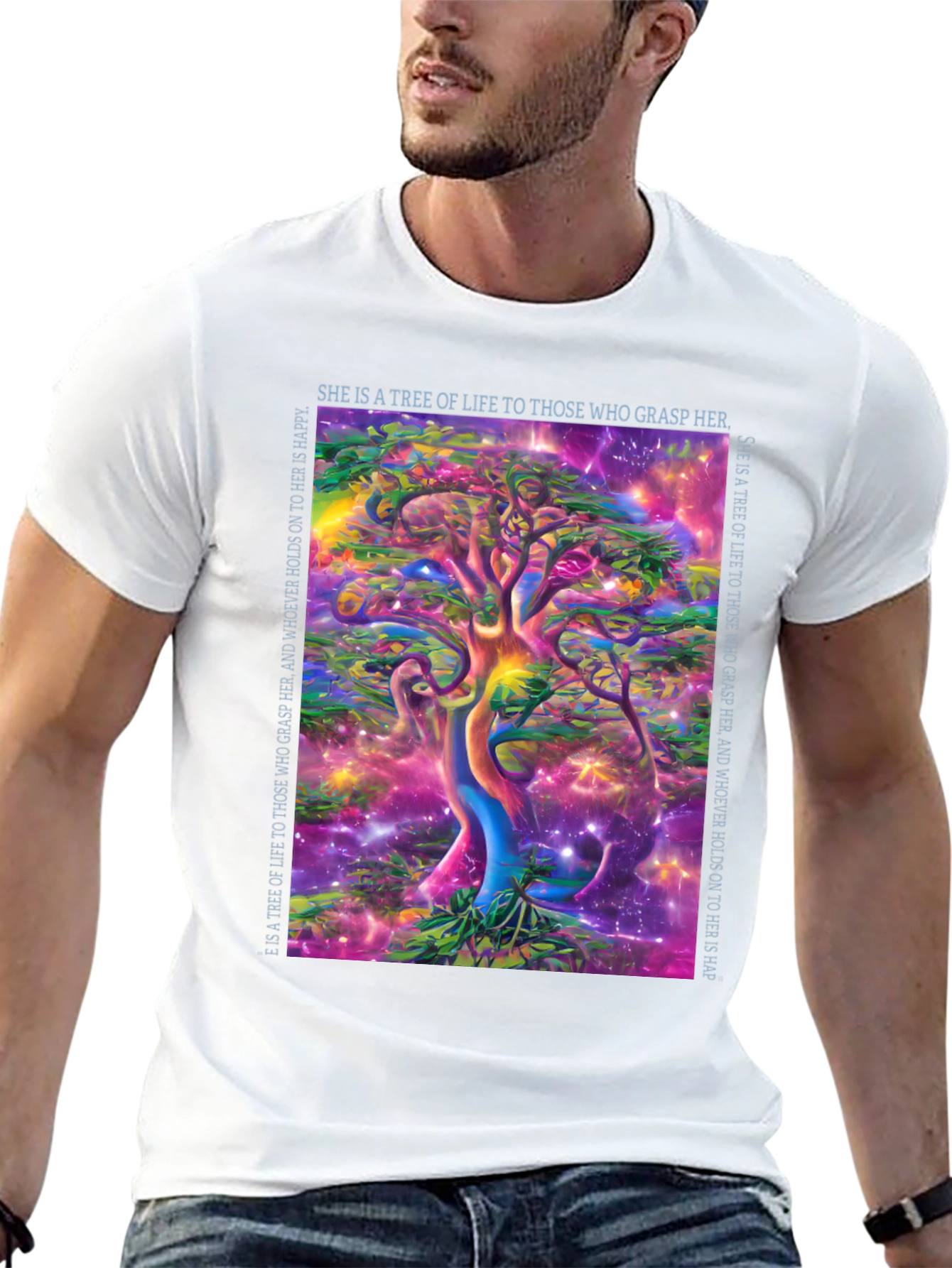 Tree of Life Graphic Tee - Spiritual Art T-Shirt