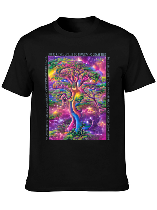 Tree of Life Graphic Tee - Spiritual Art T-Shirt