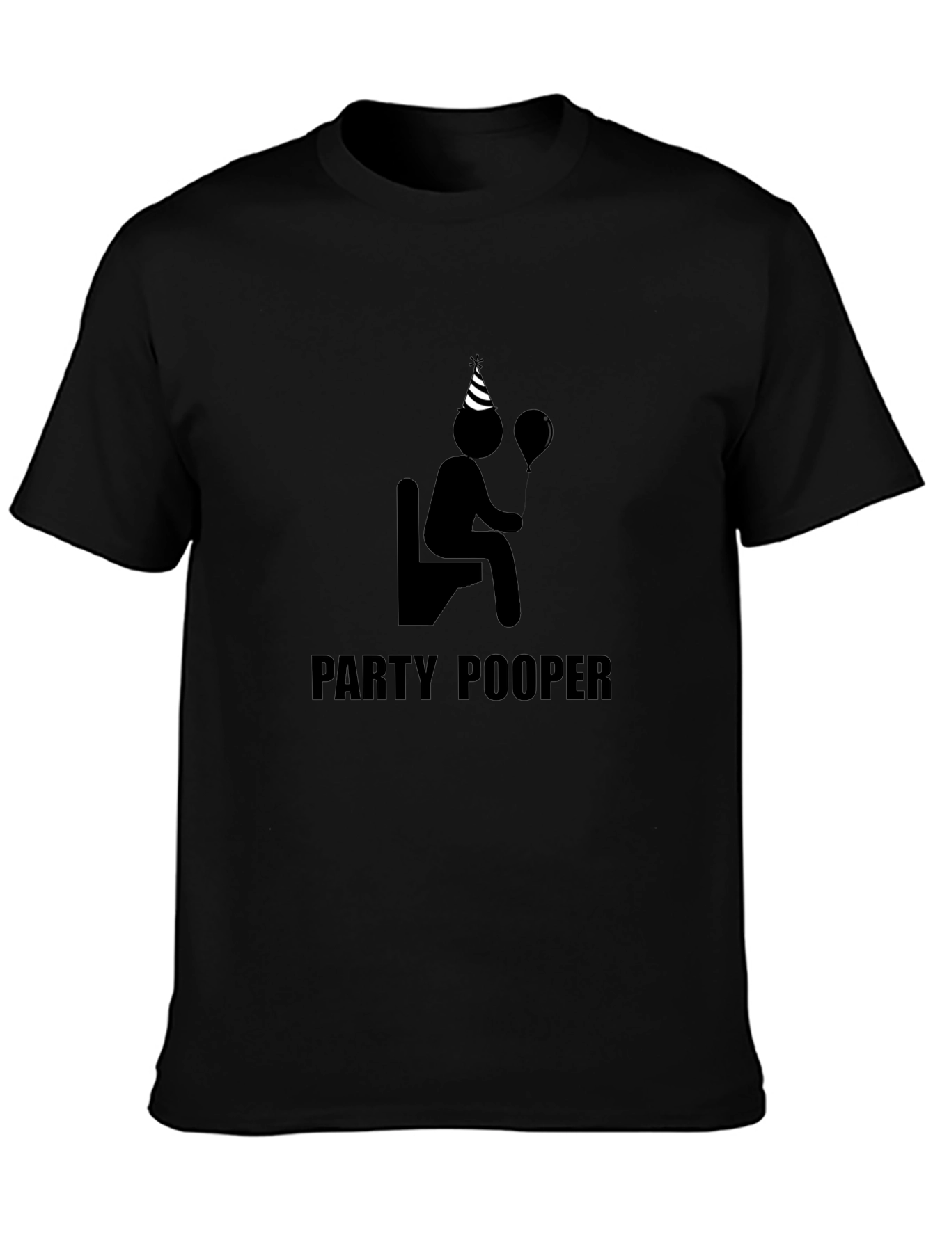 Party Pooper T-Shirt - Funny Graphic Tee