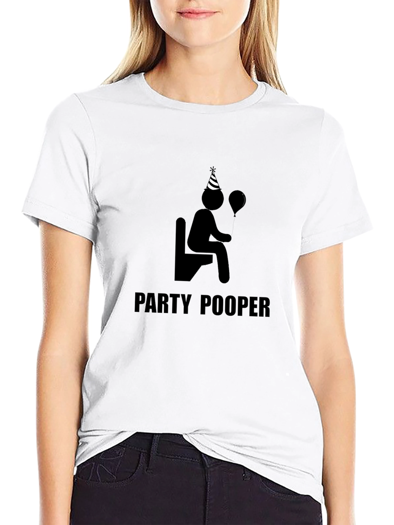Party Pooper T-Shirt - Funny Graphic Tee