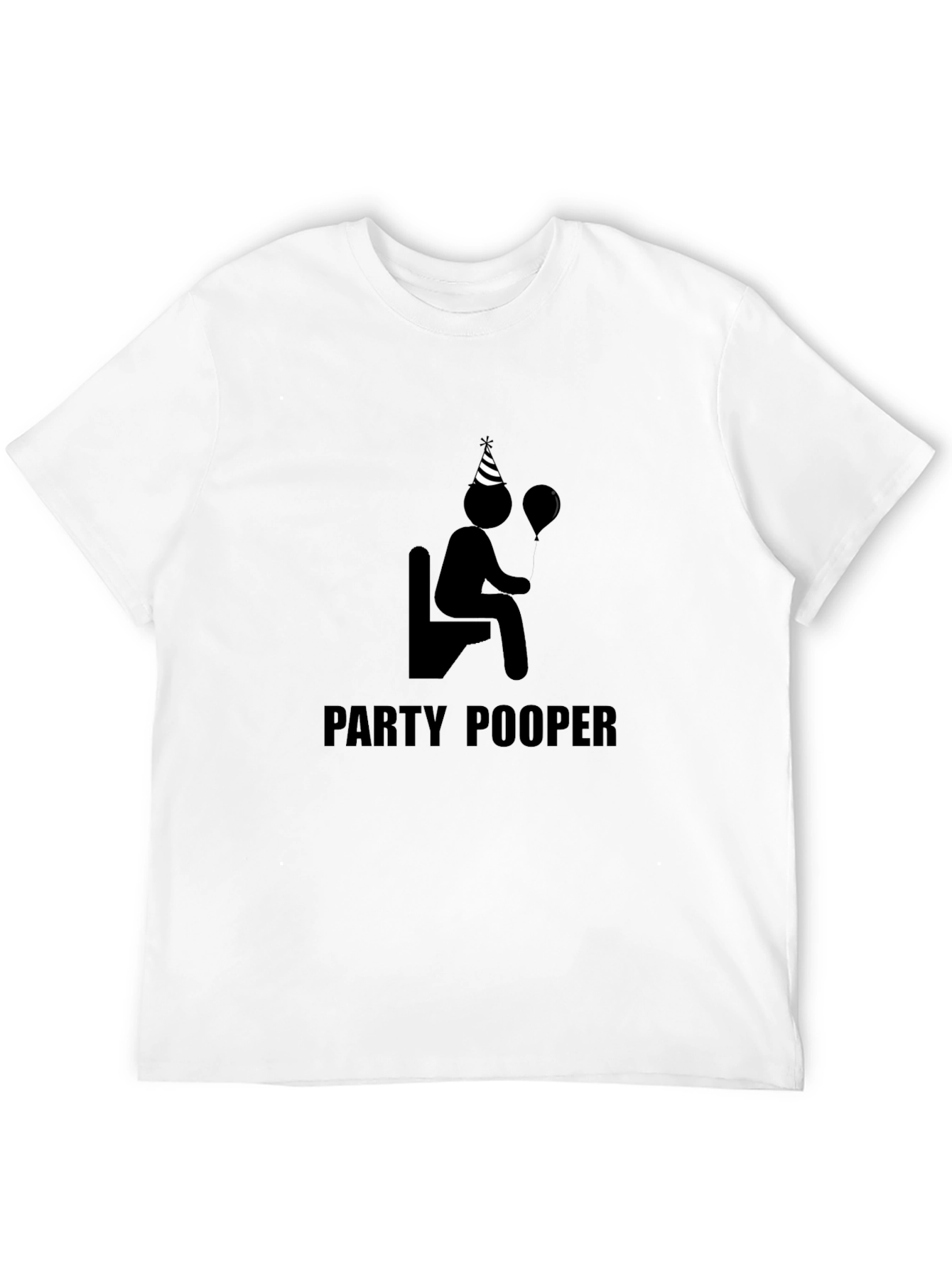 Party Pooper T-Shirt - Funny Graphic Tee