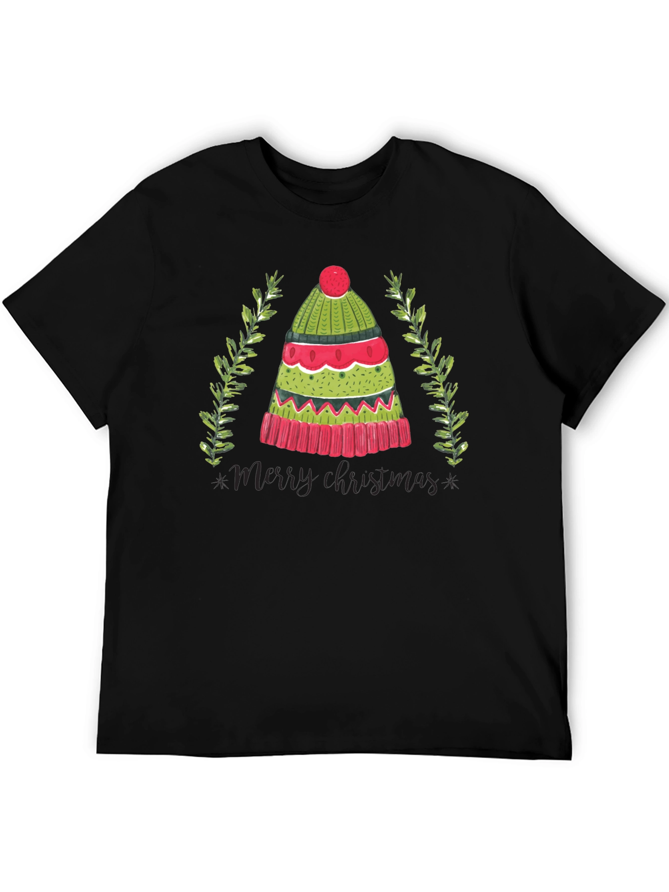 Merry Christmas Hat T-Shirt